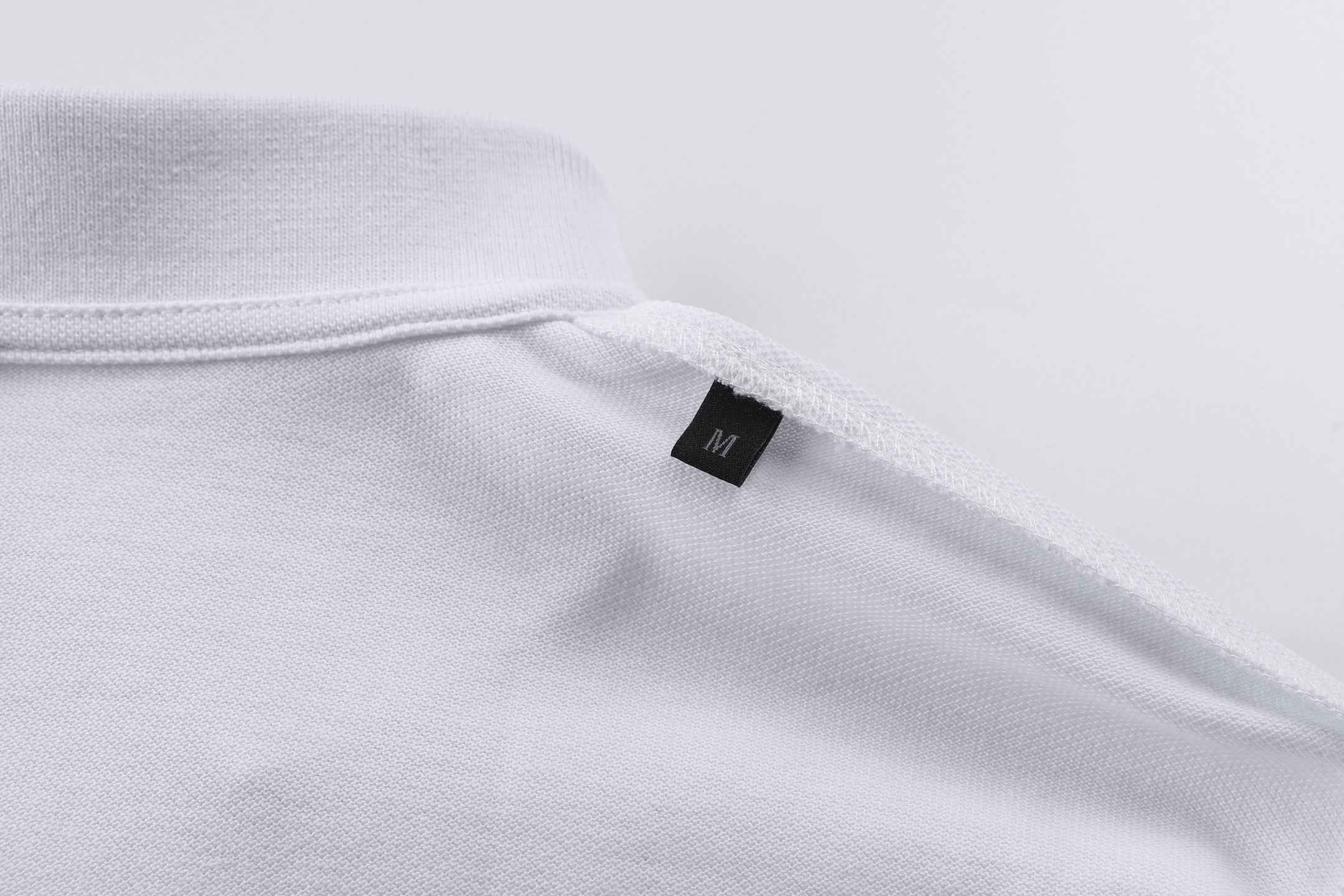 Black and White Polo - FashionHype.xyz