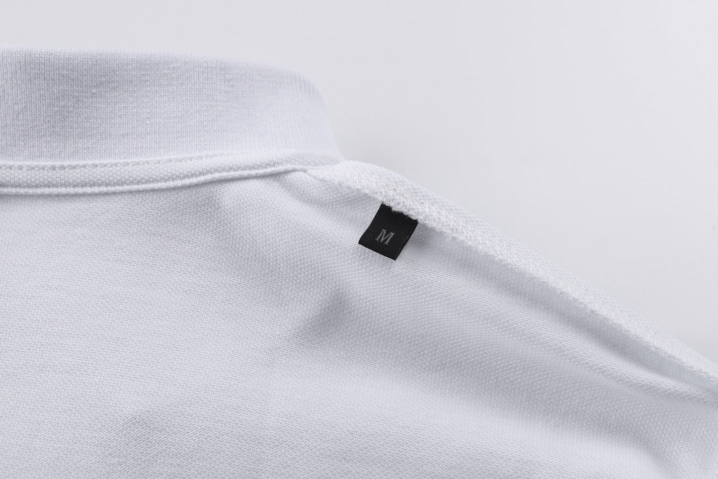 Black and White Polo - FashionHype.xyz
