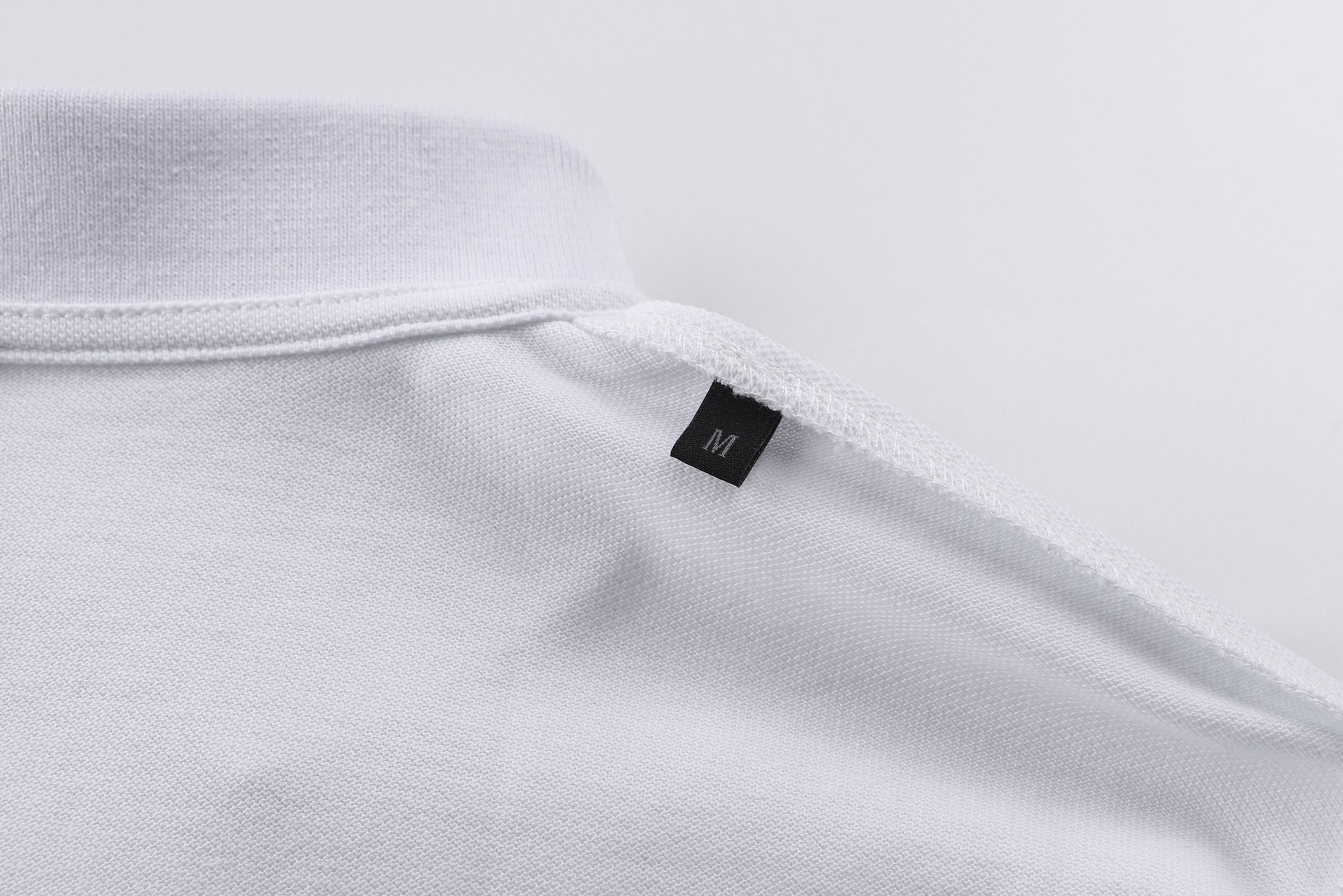 Black and White Polo - FashionHype.xyz