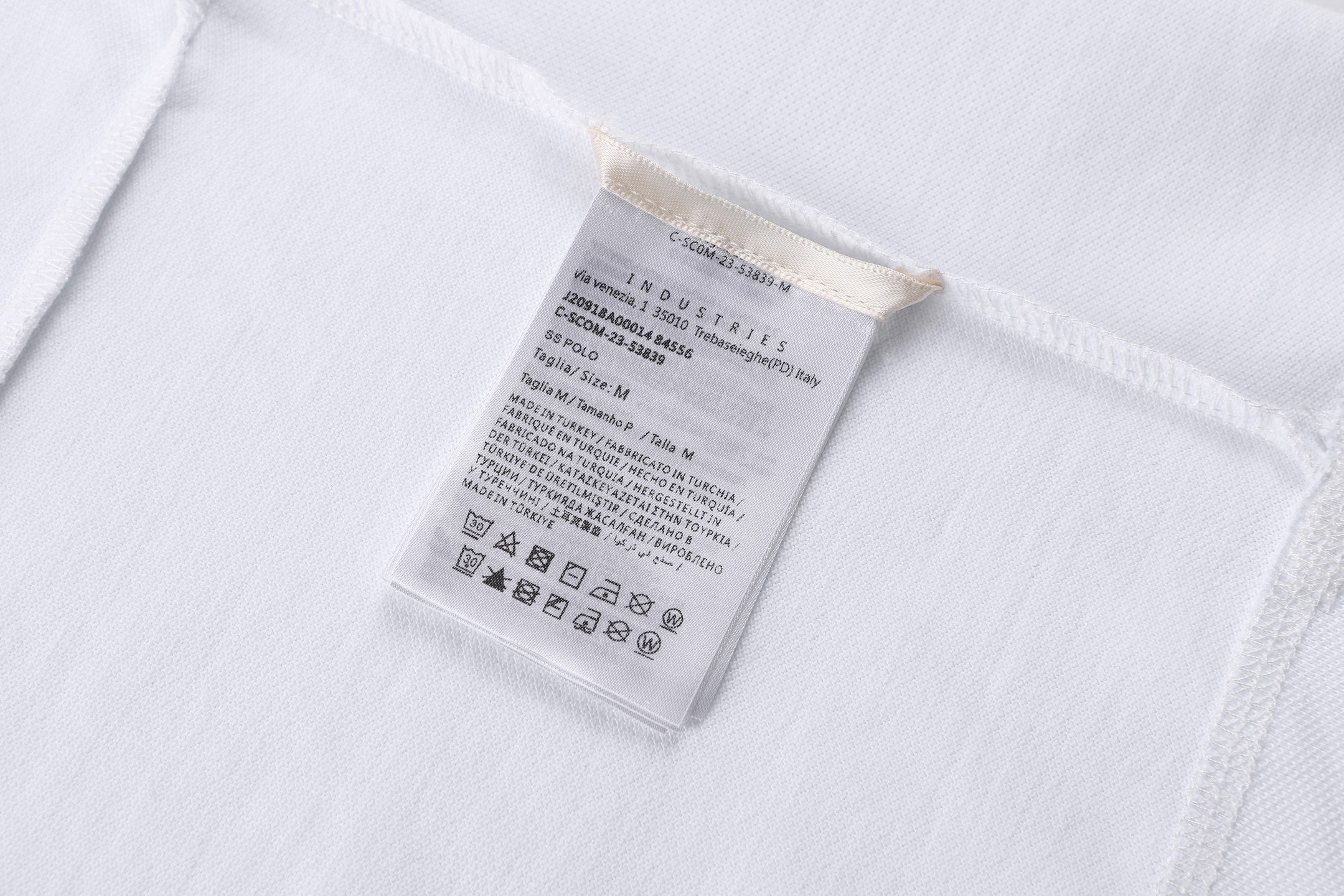 Black and White Polo - FashionHype.xyz