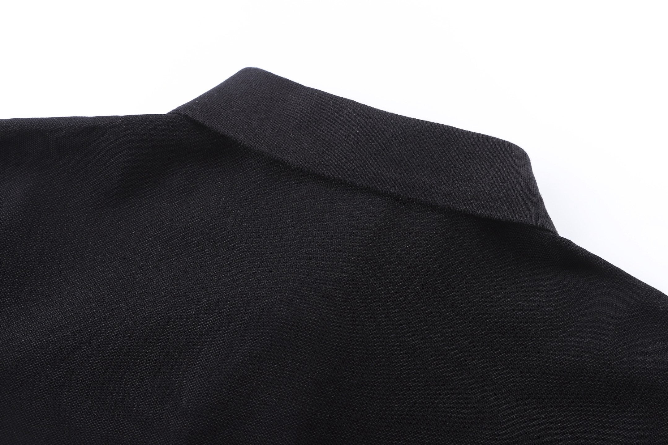 Black and White Polo - FashionHype.xyz