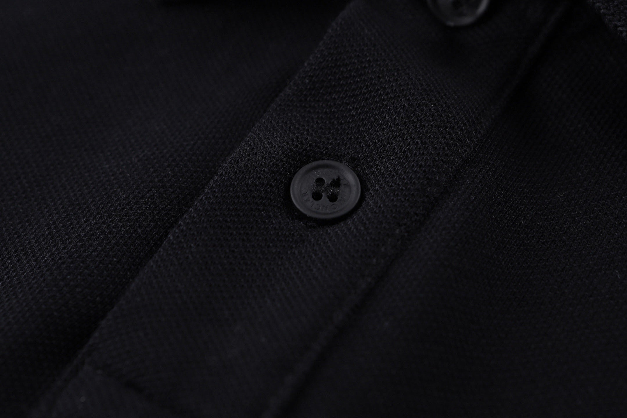 Black and White Polo - FashionHype.xyz