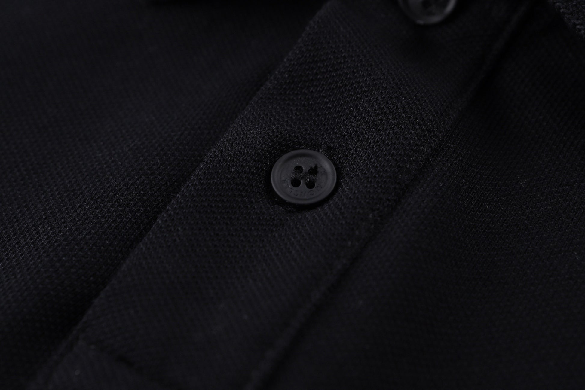 Black and White Polo - FashionHype.xyz