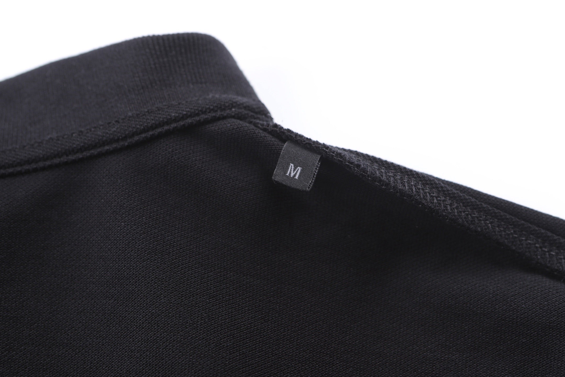 Black and White Polo - FashionHype.xyz