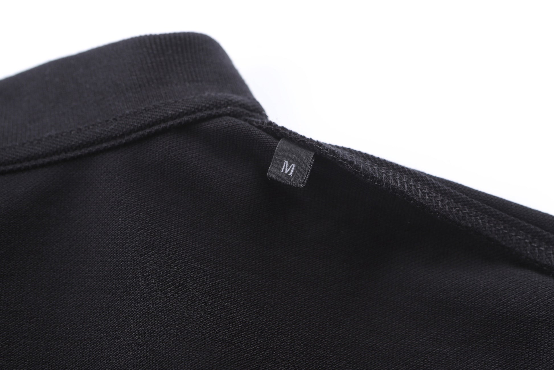 Black and White Polo - FashionHype.xyz