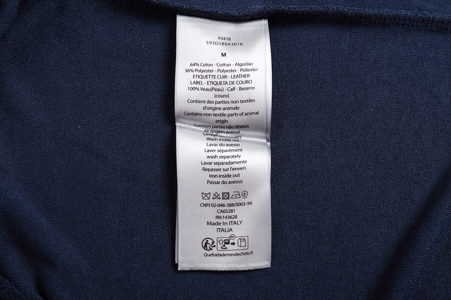 Blue and White T-shirt