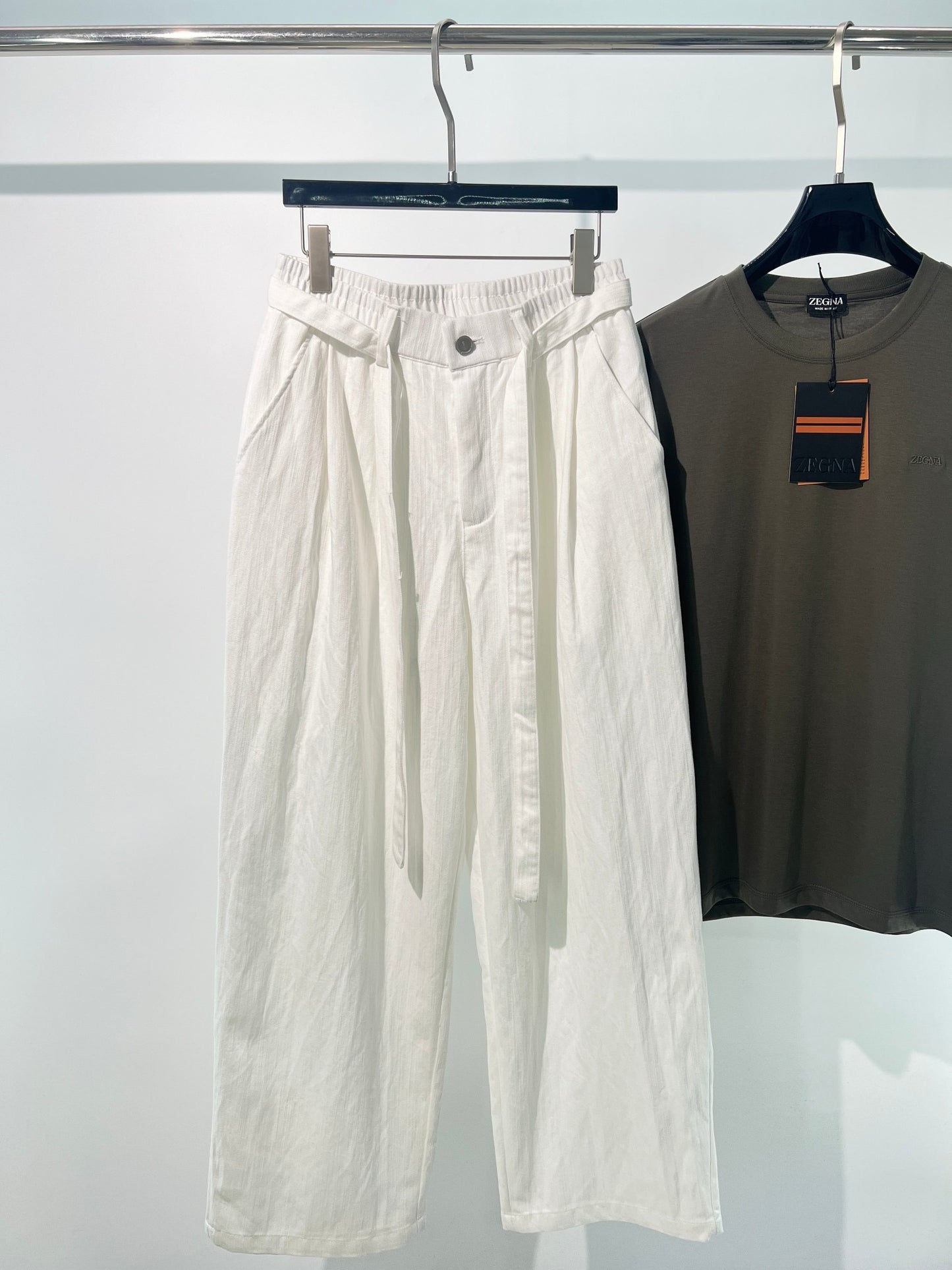 Black and White Pant