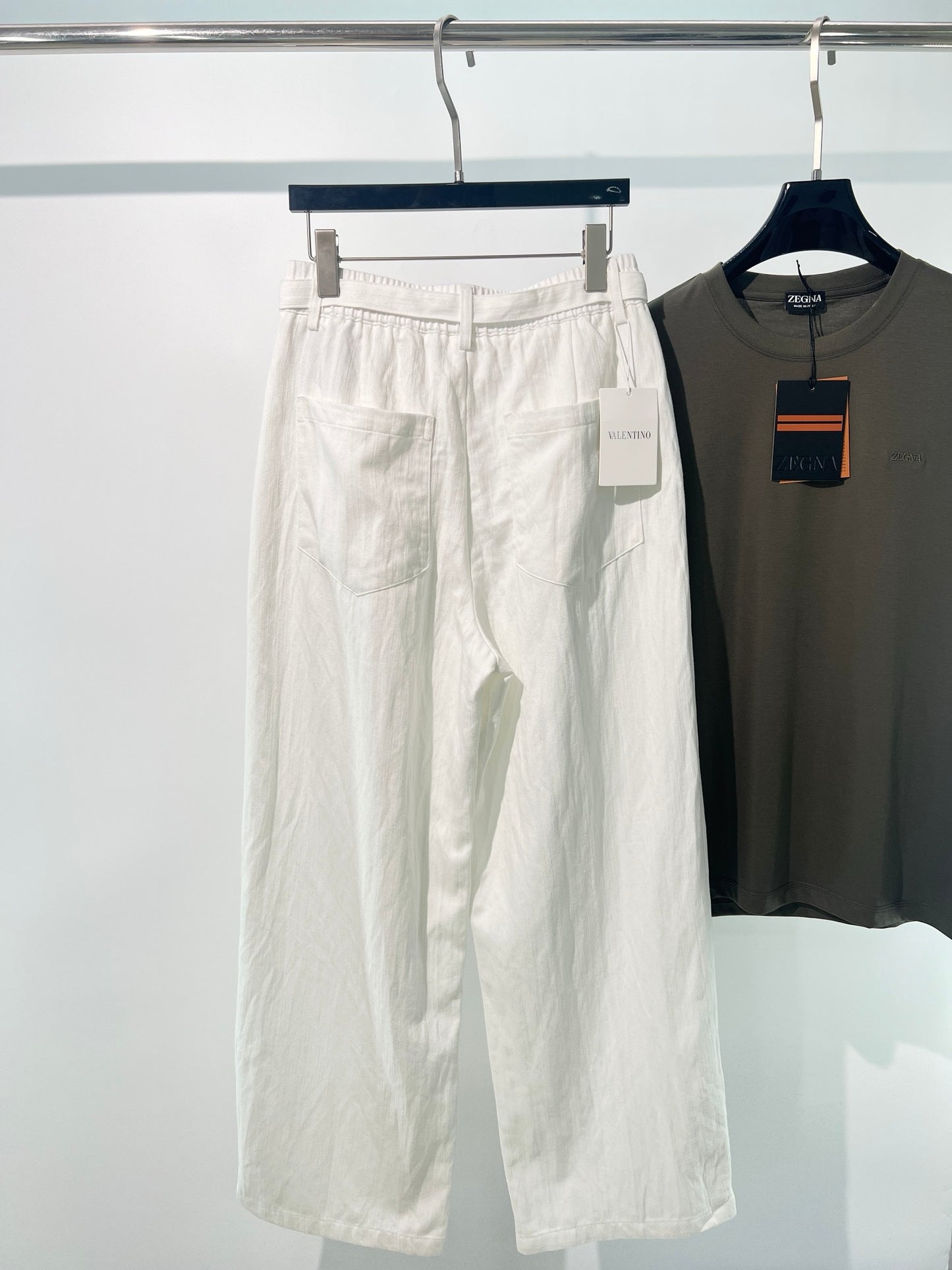 Black and White Pant