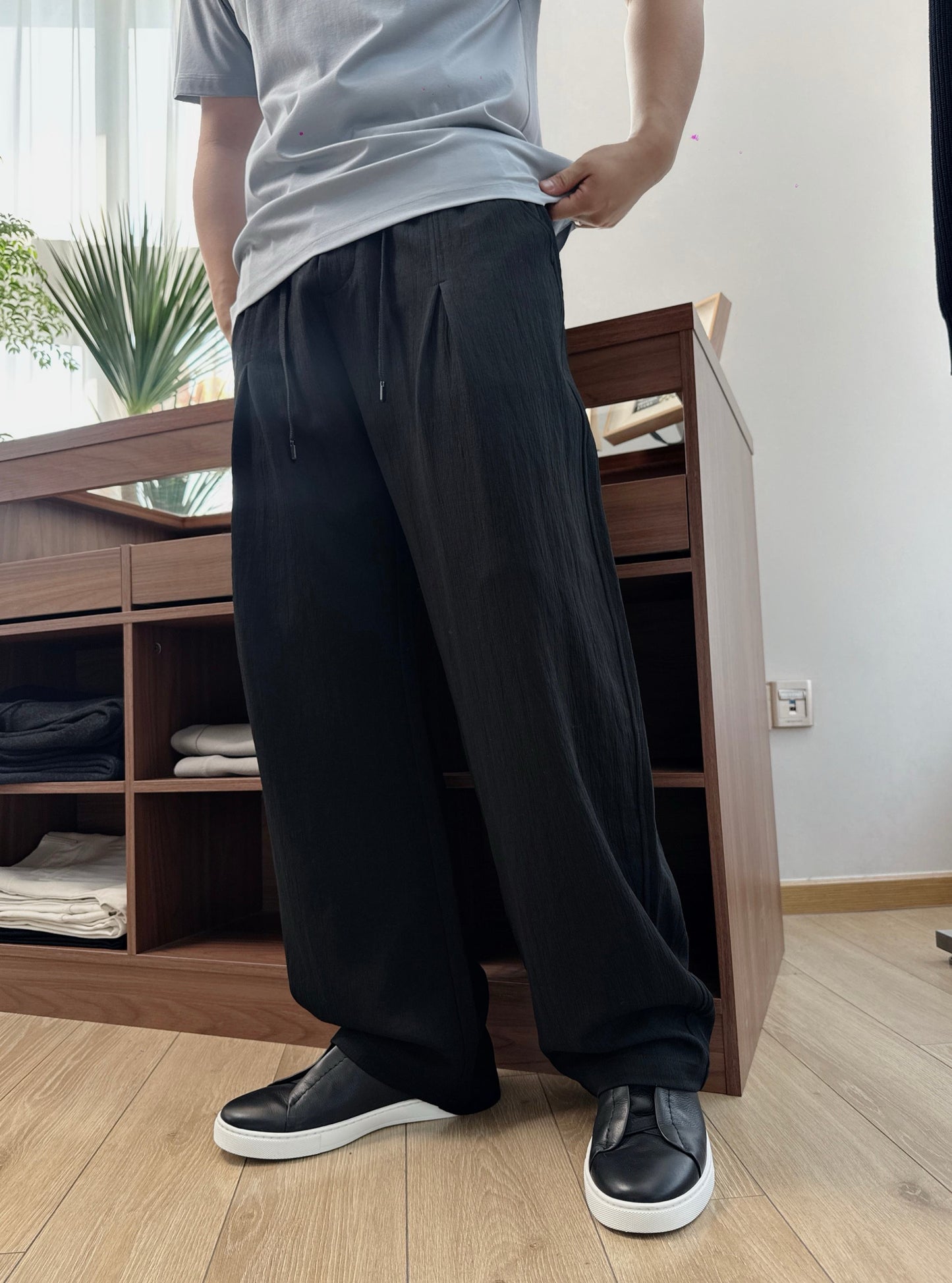 Black and Grey Pant