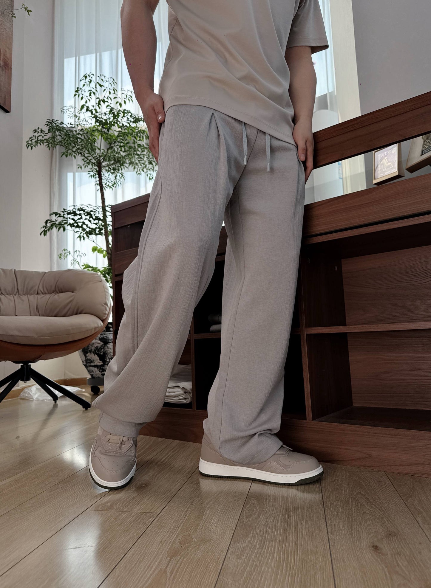Black and Grey Pant