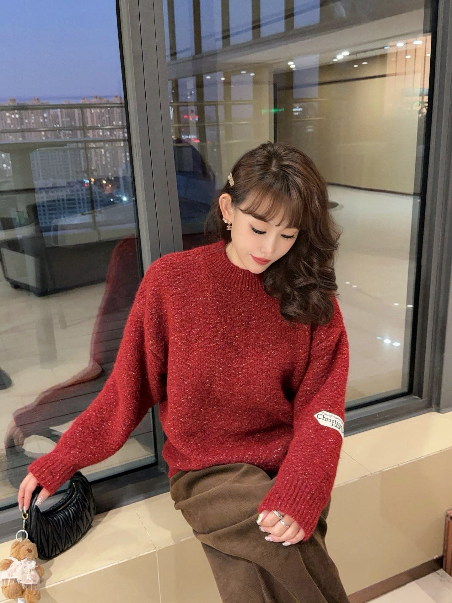 Red and Grey Jersey