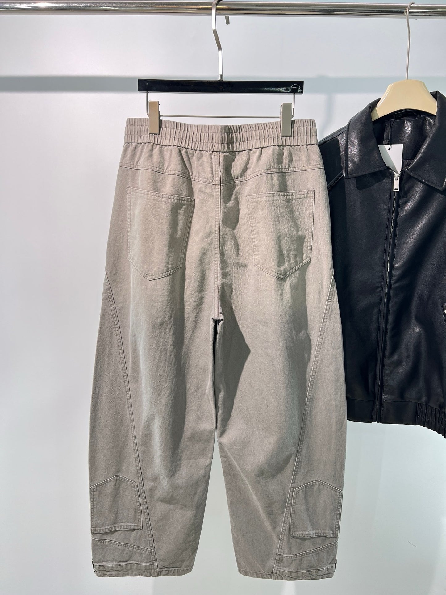 White grey Pant