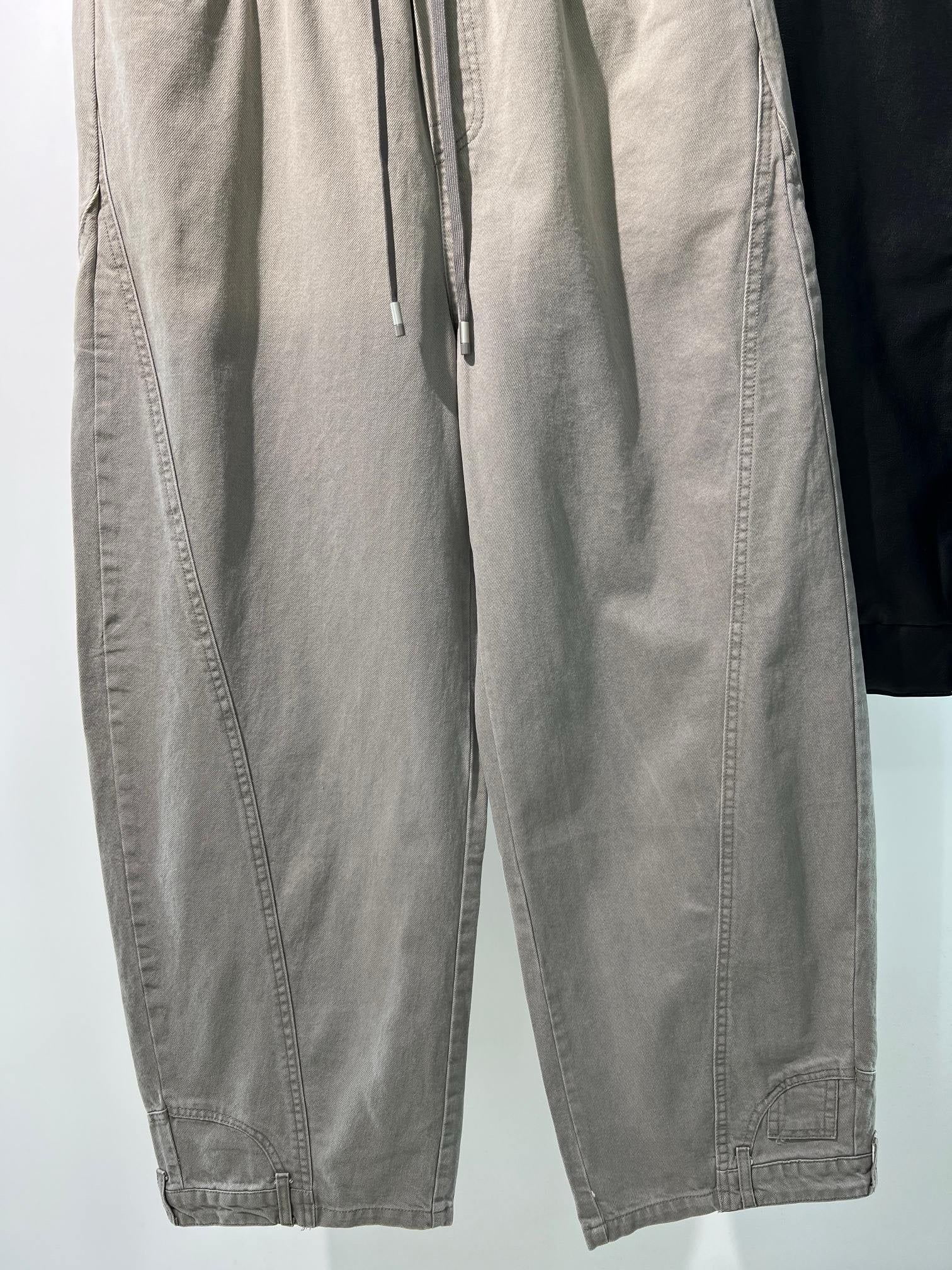 White grey Pant