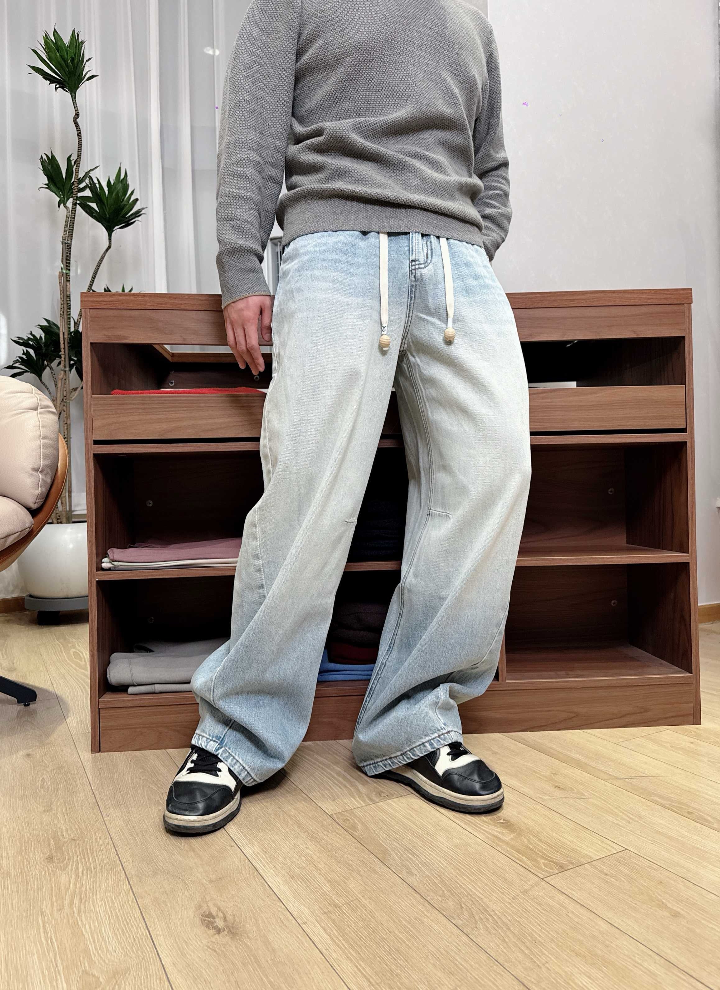 Blue Vintage Pant
