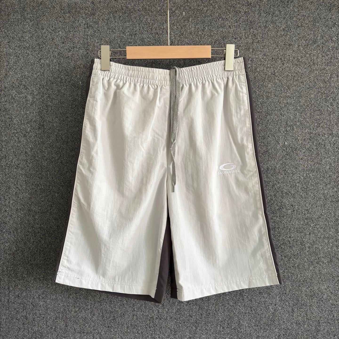 Brown and White Short
