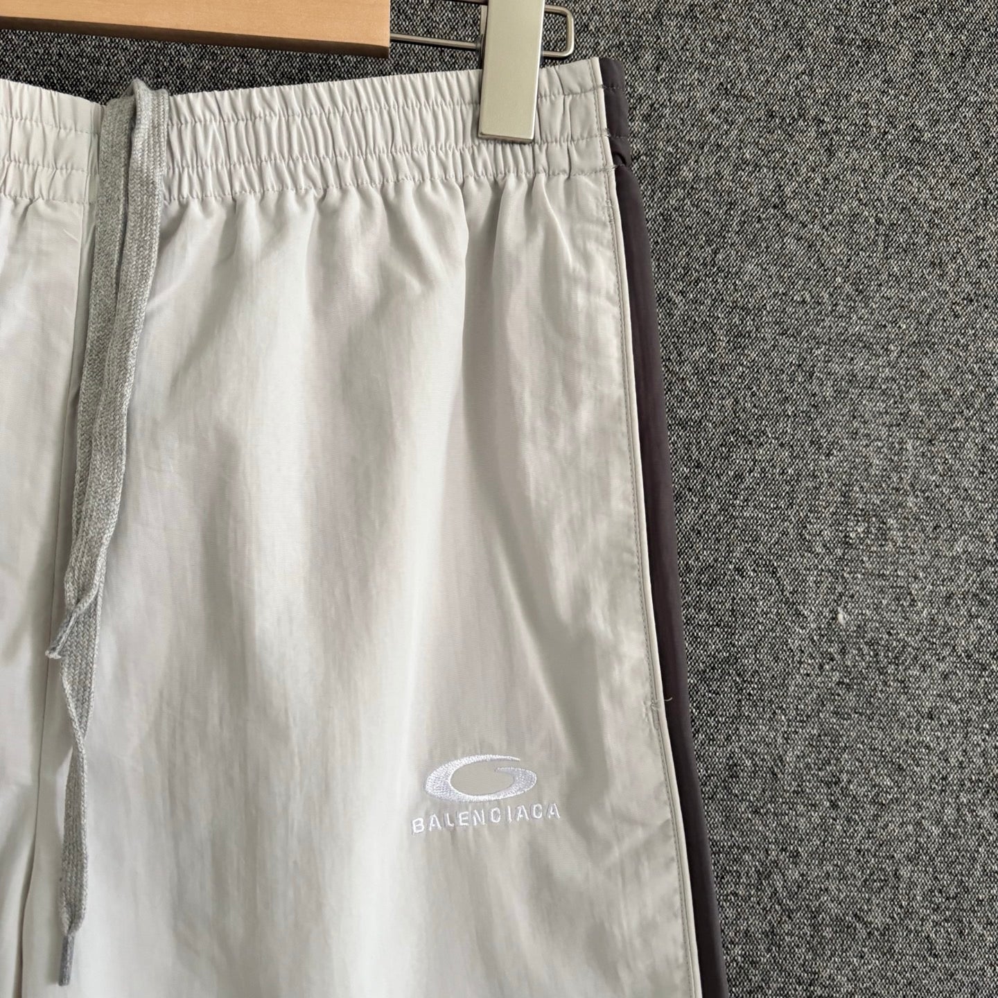 Brown and White Short