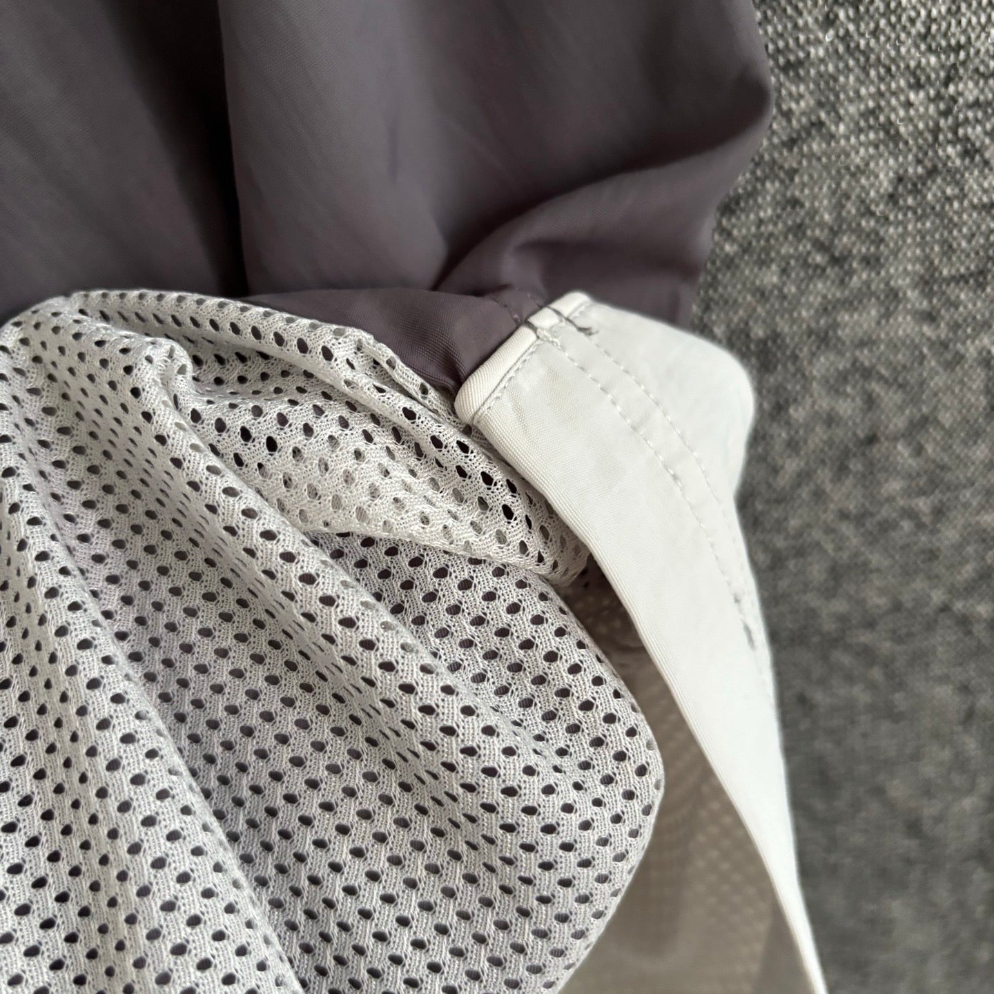 Brown and White Short