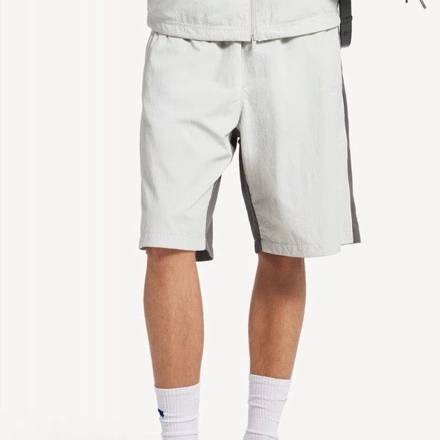 Brown and White Short