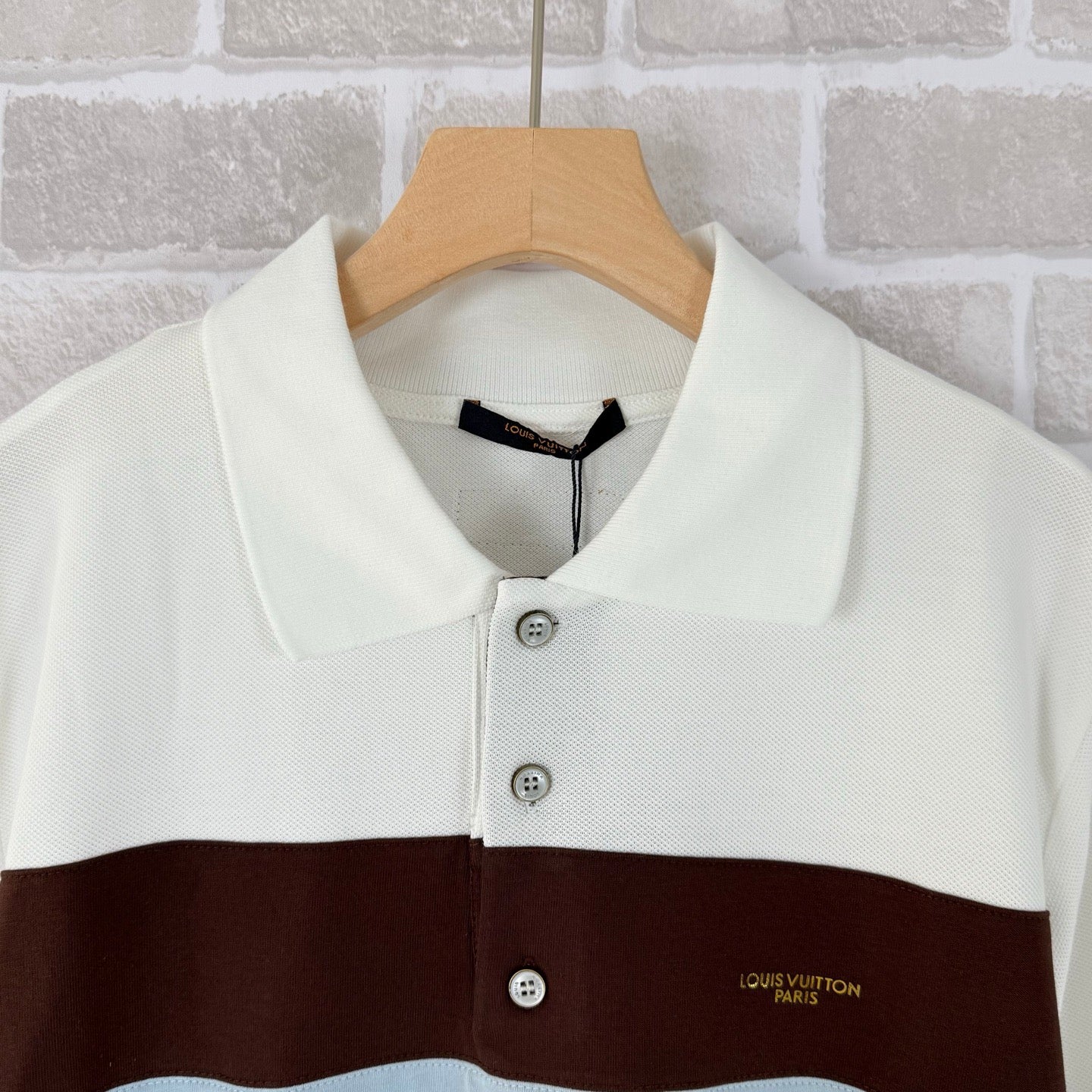White and Sky-blue T-shirt