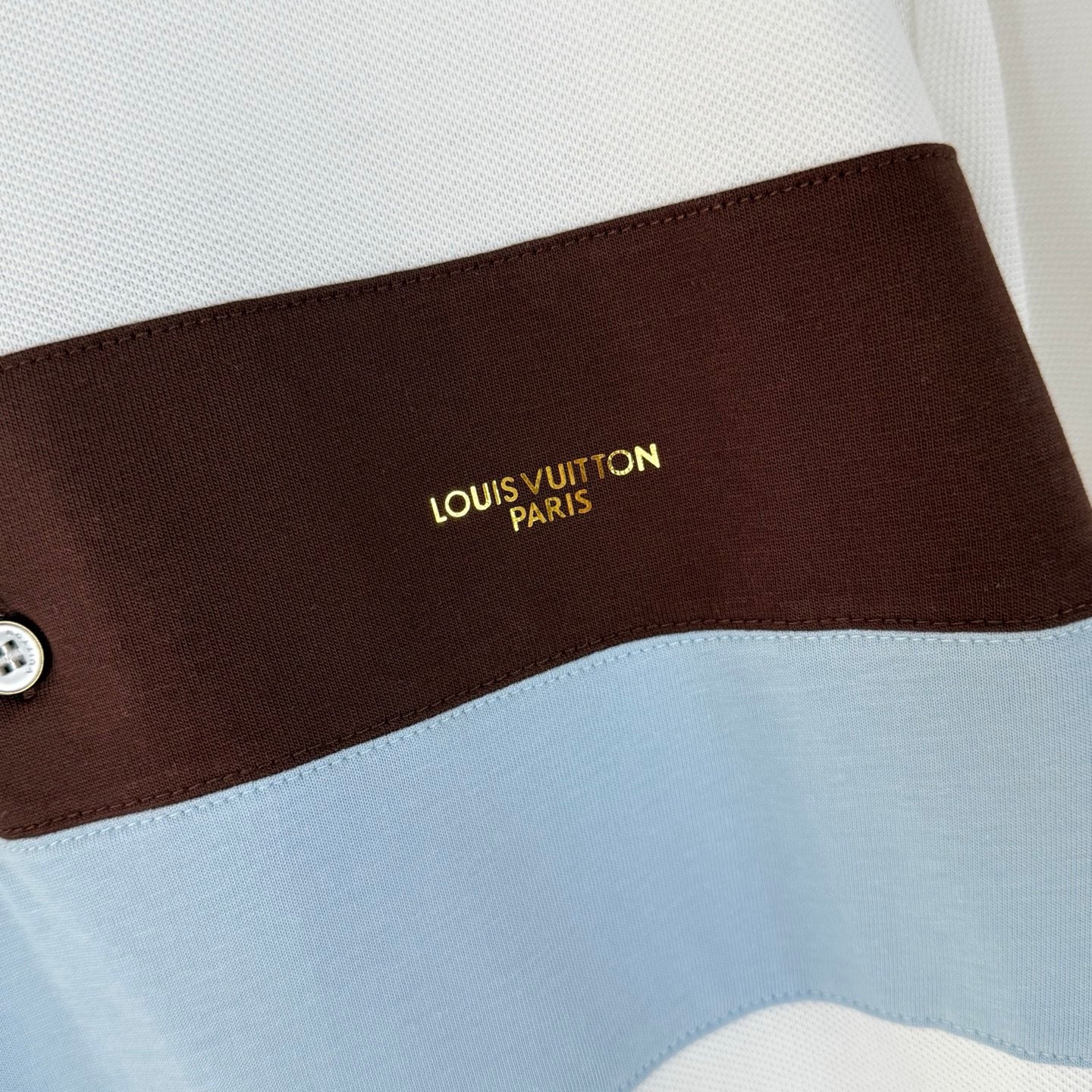 White and Sky-blue T-shirt