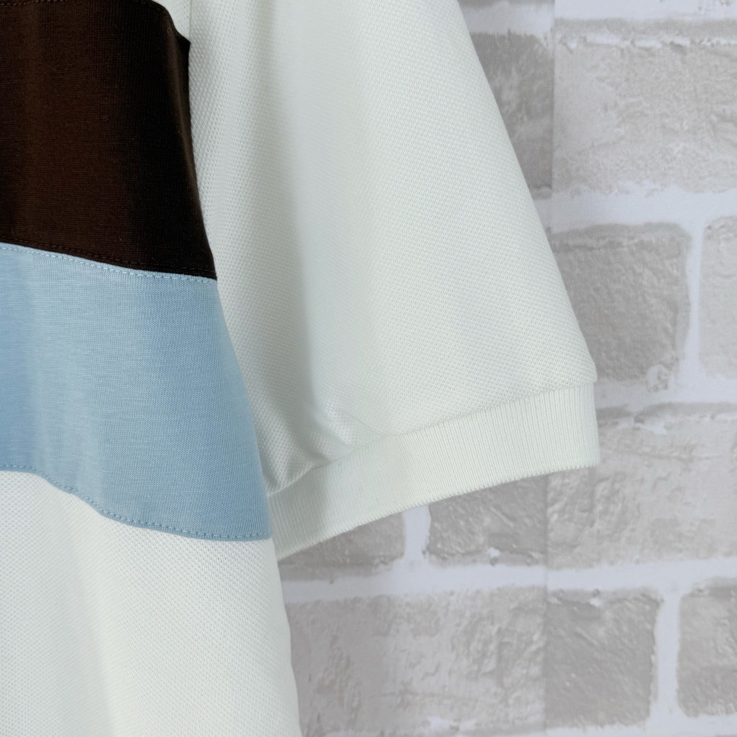 White and Sky-blue T-shirt