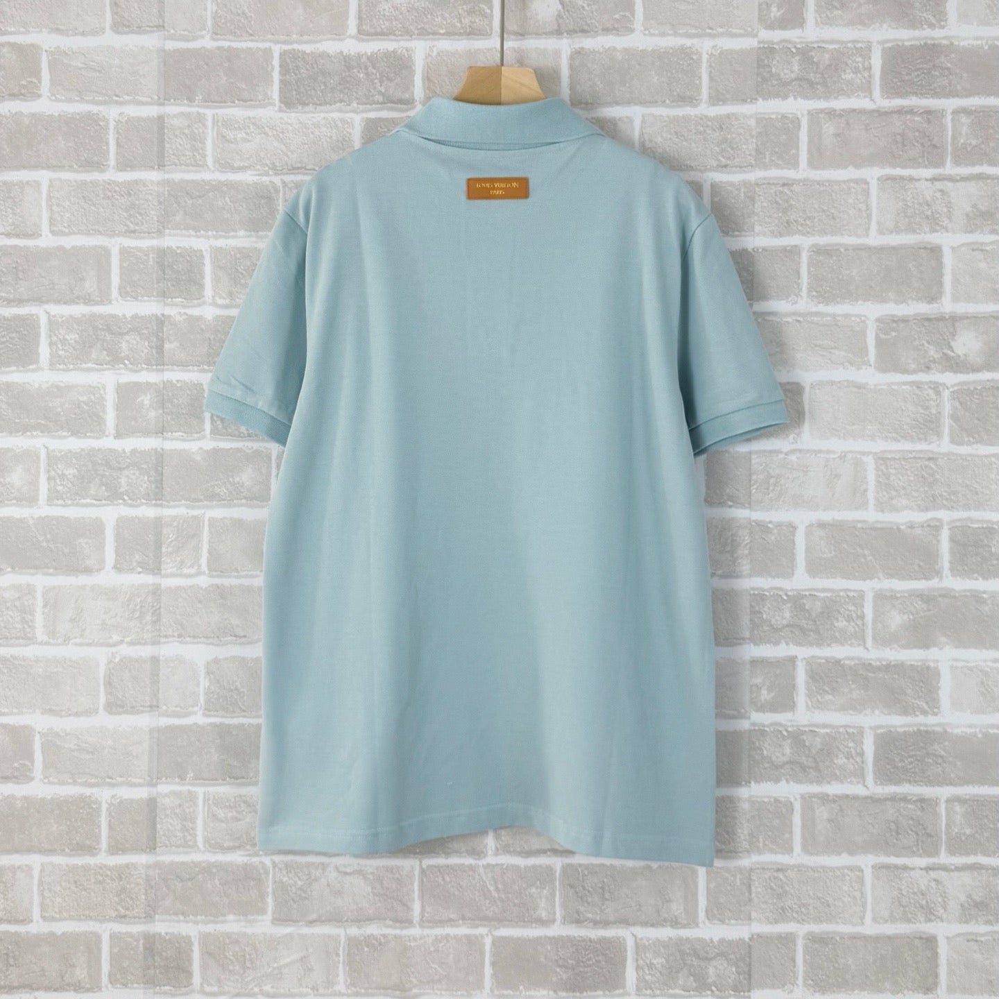 White and Sky-blue T-shirt