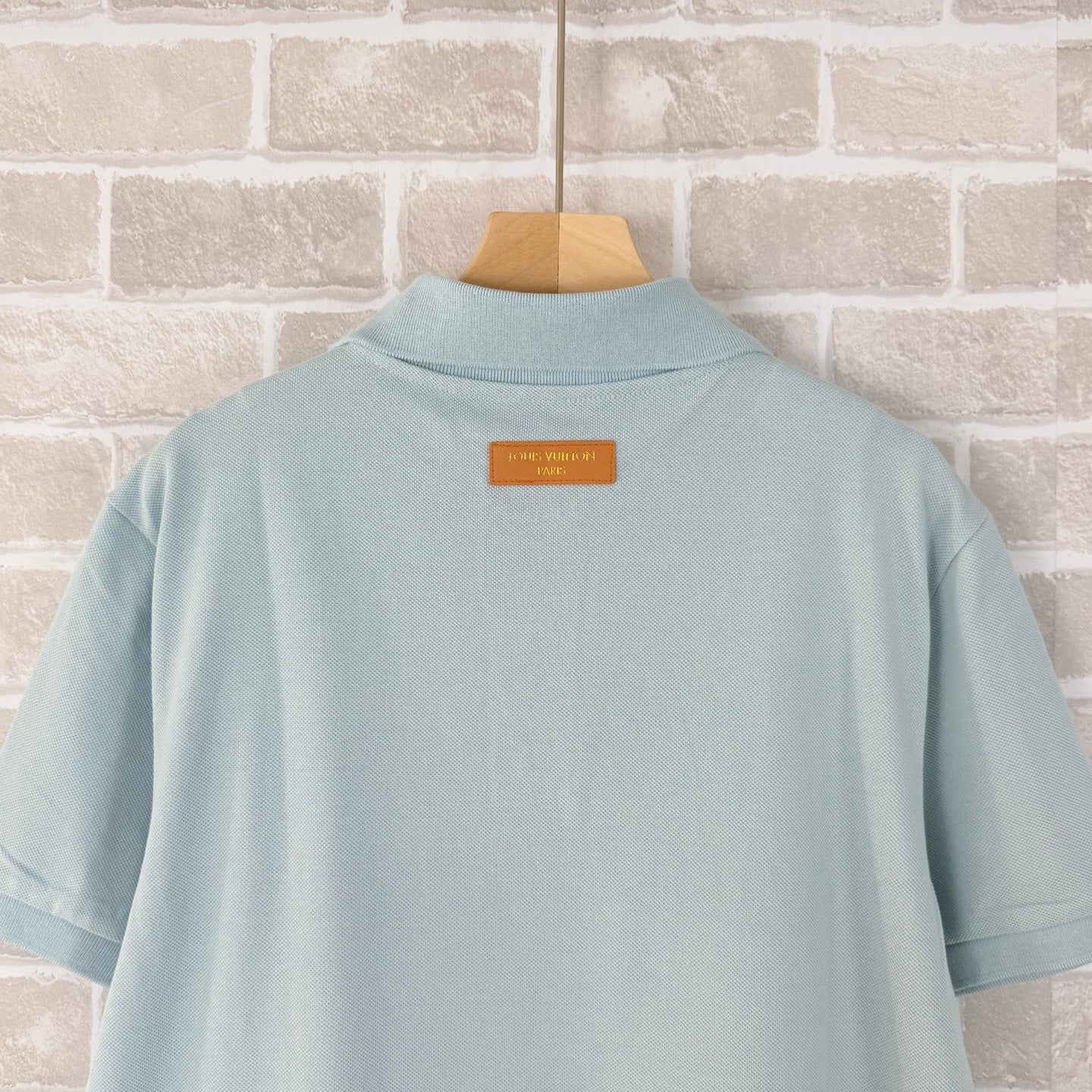 White and Sky-blue T-shirt