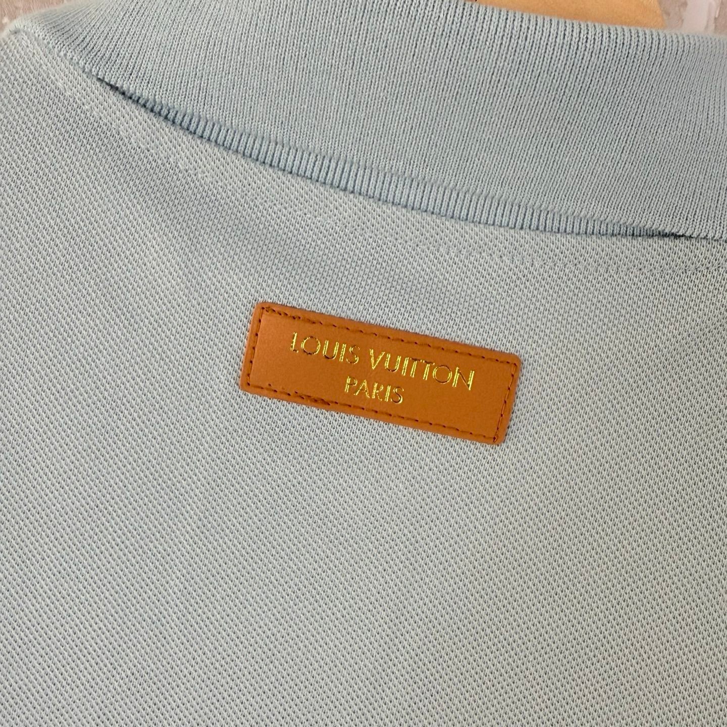 White and Sky-blue T-shirt