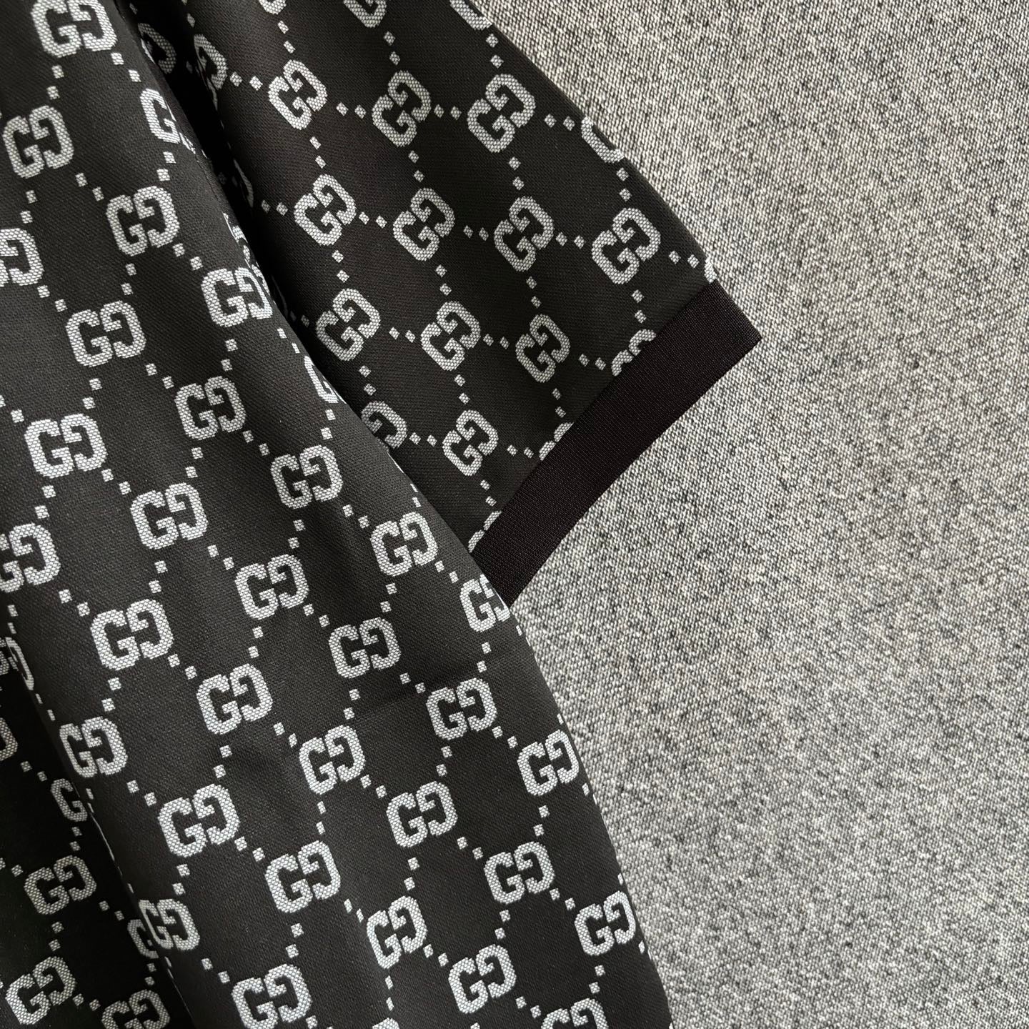 Black and White Polo - FashionHype.xyz