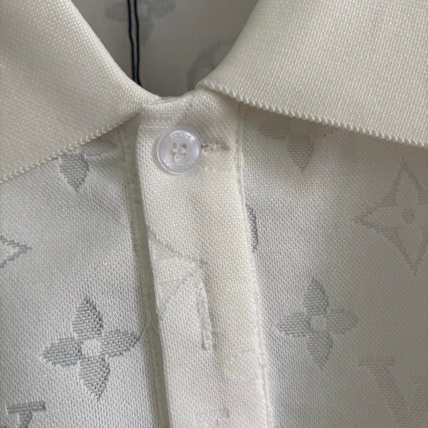 Brown and White Polo