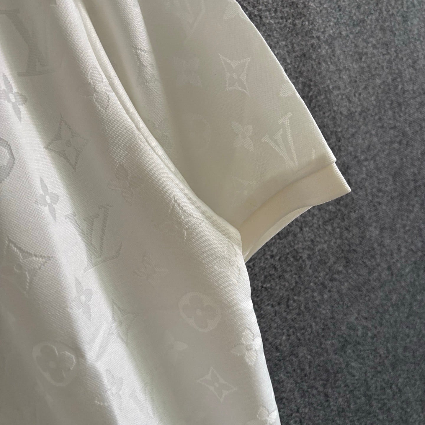 Brown and White Polo
