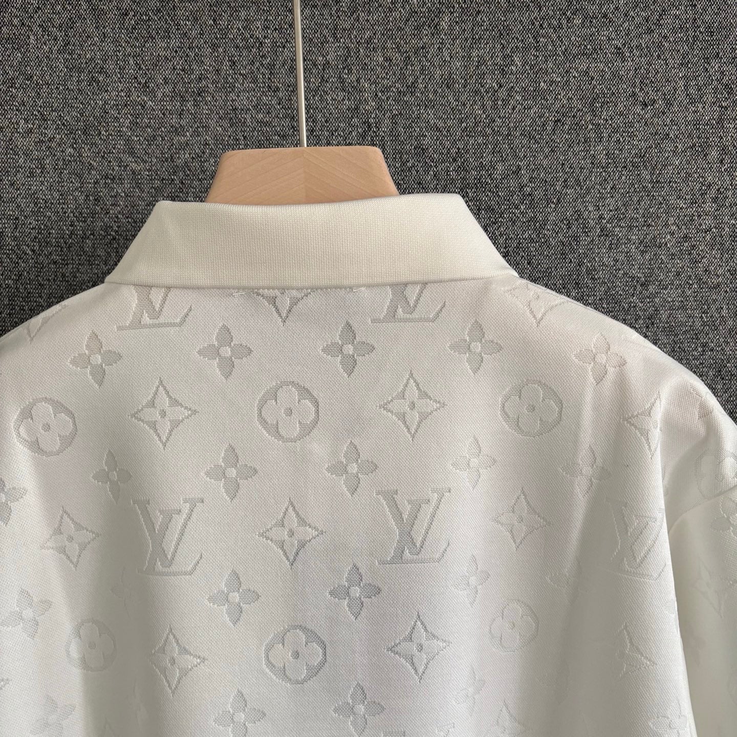 Brown and White Polo
