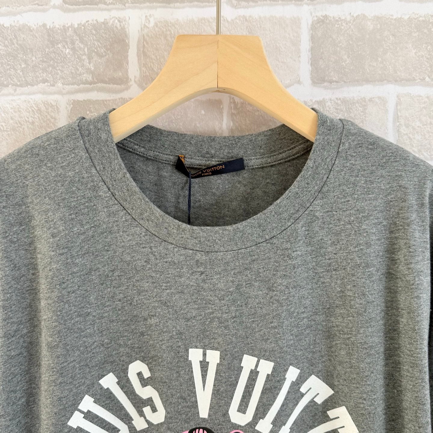 Grey and White T-shirt
