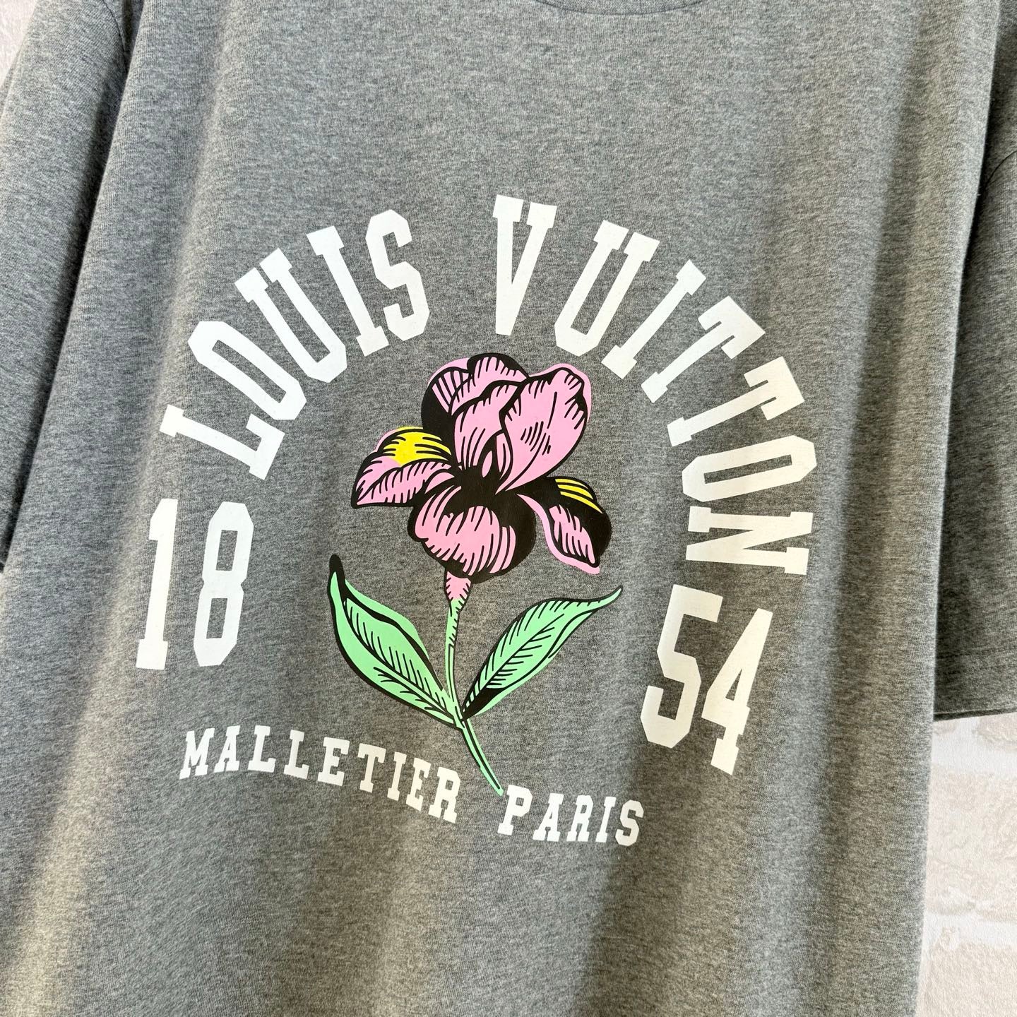 Grey and White T-shirt