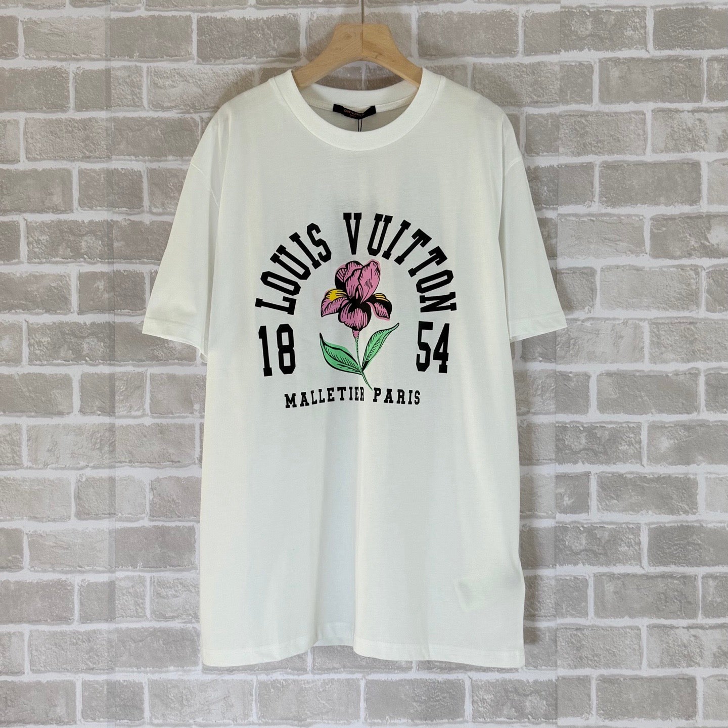 Grey and White T-shirt