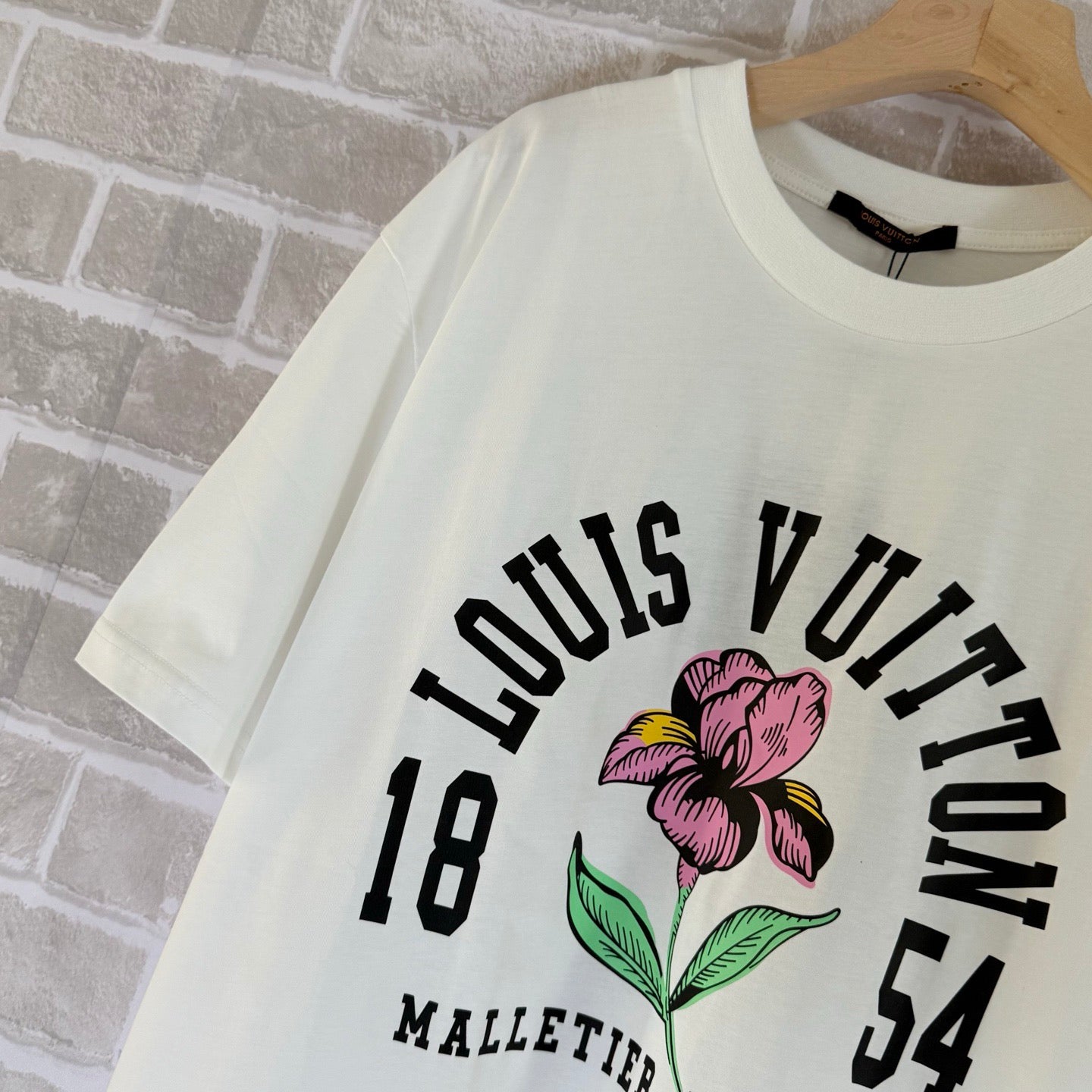Grey and White T-shirt