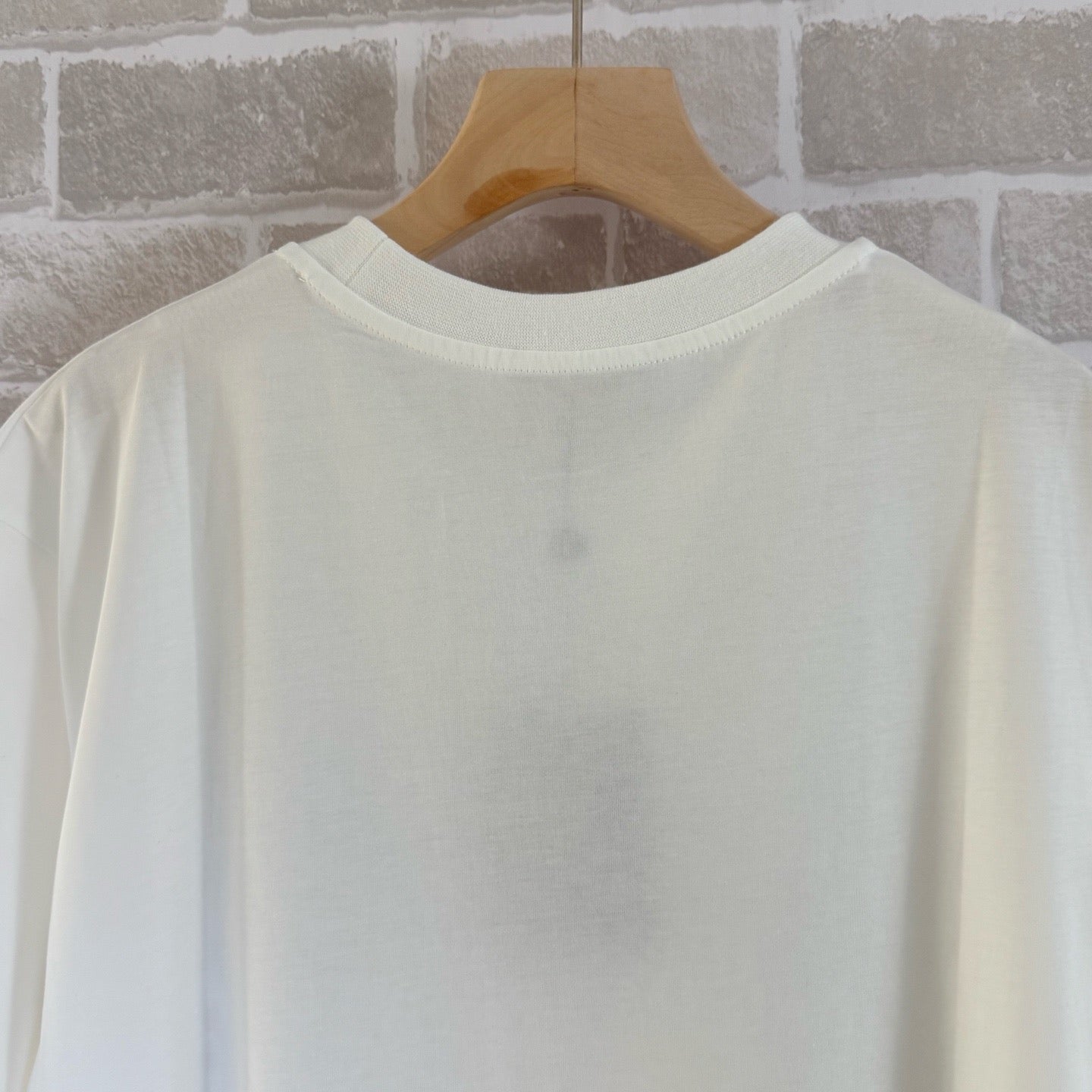 Grey and White T-shirt