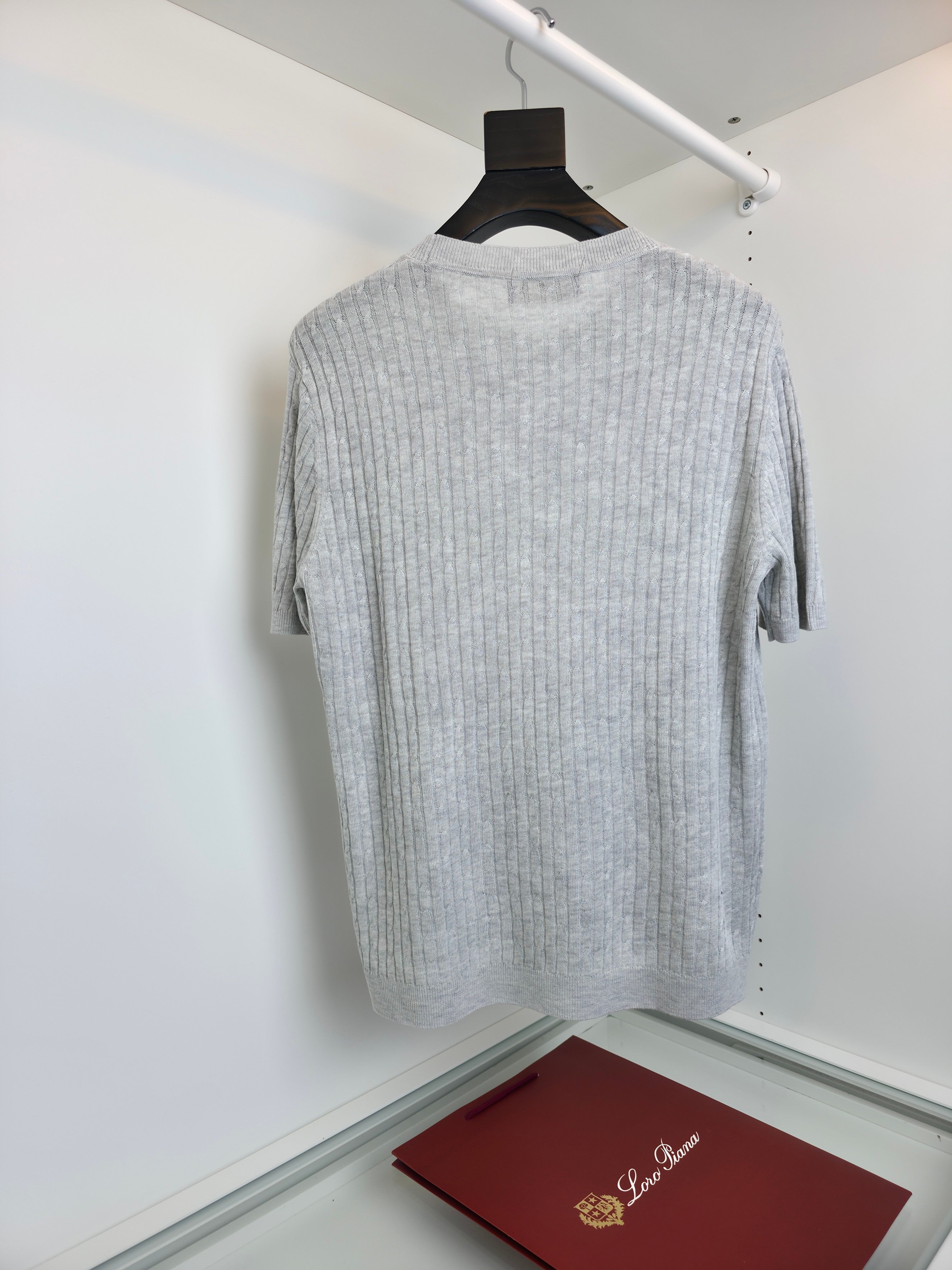 Grey and Cream white T-shirt