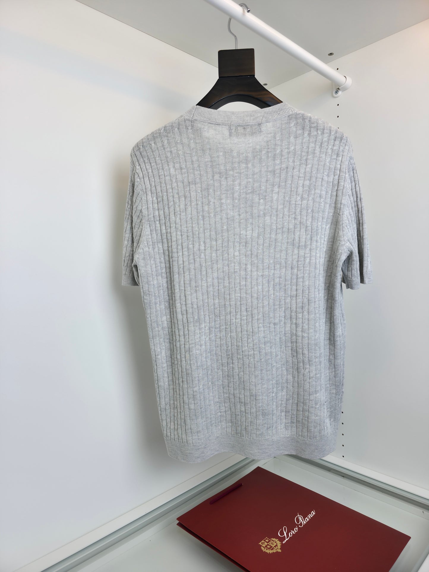 Grey and Cream white T-shirt