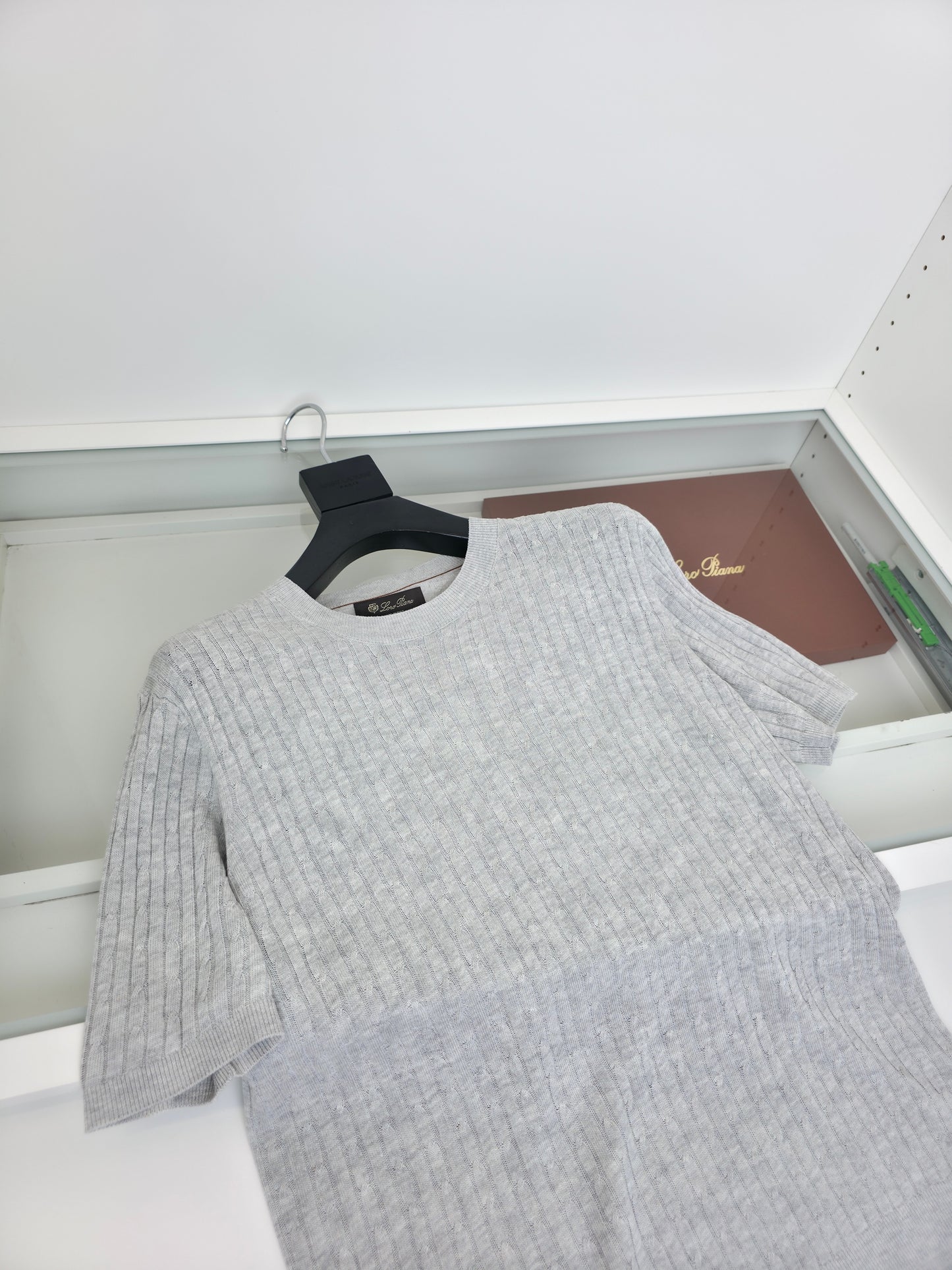 Grey and Cream white T-shirt