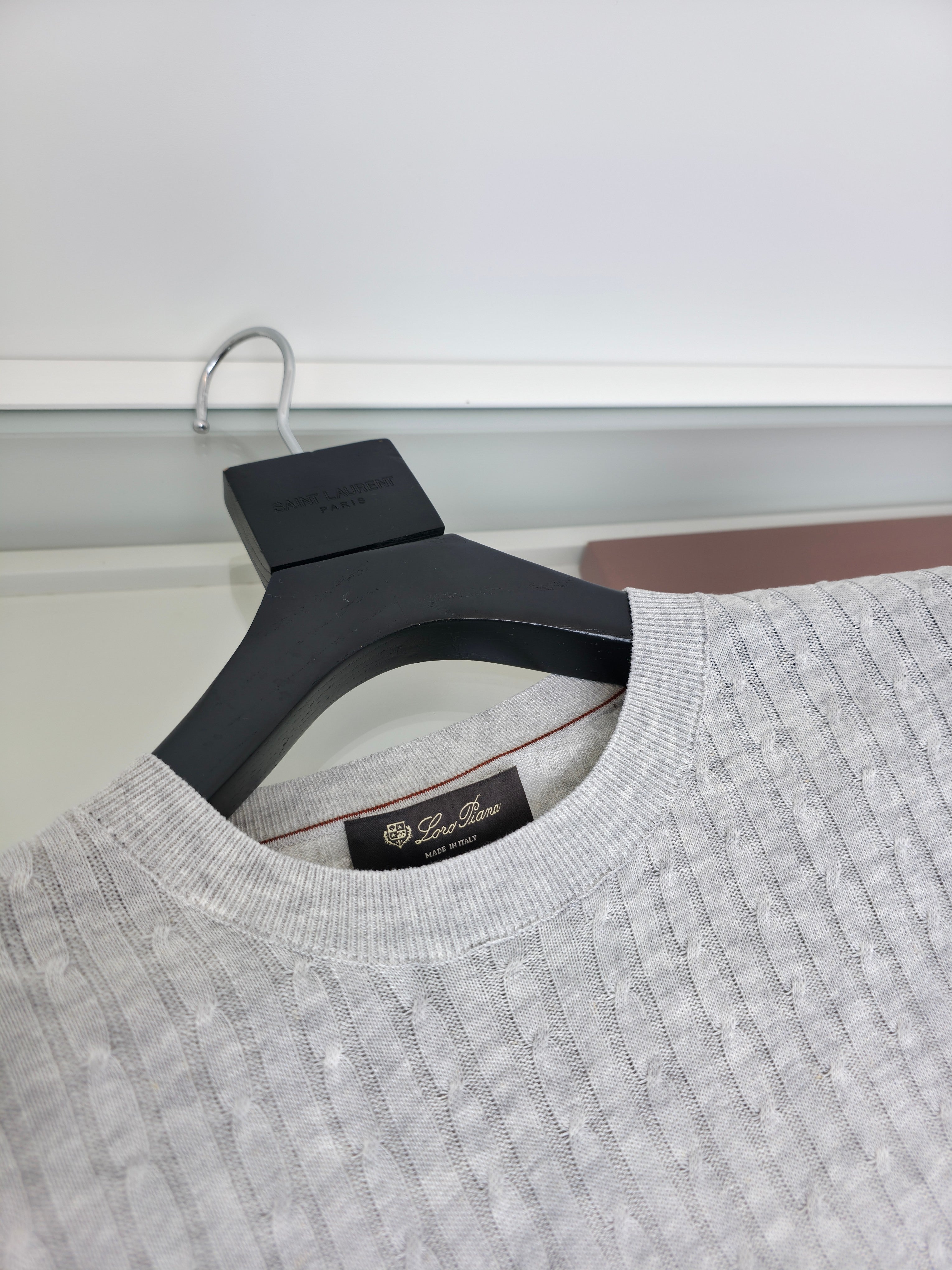 Grey and Cream white T-shirt