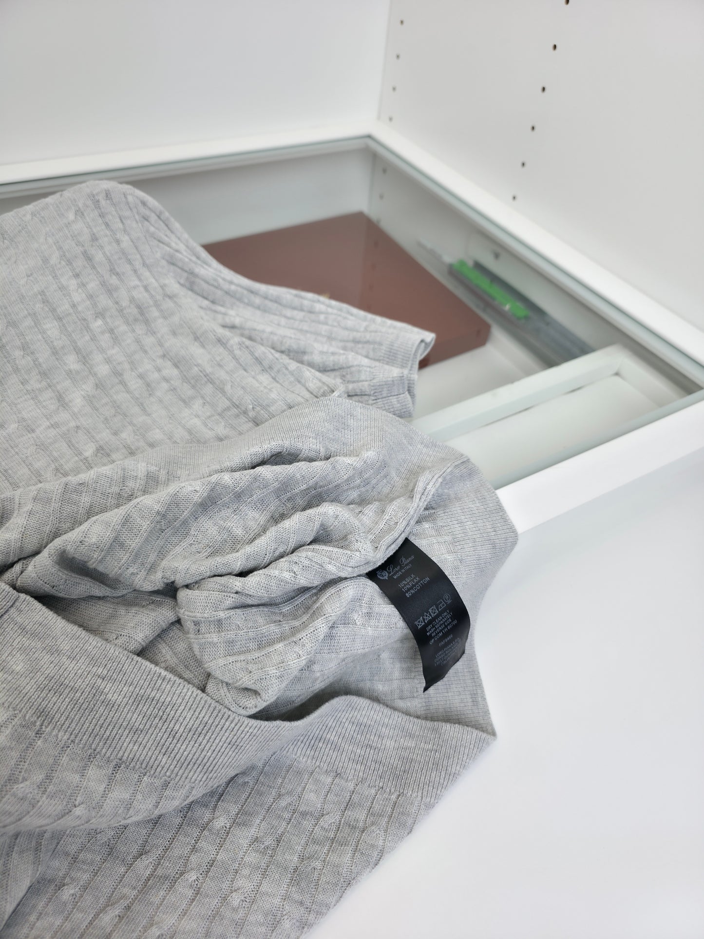 Grey and Cream white T-shirt