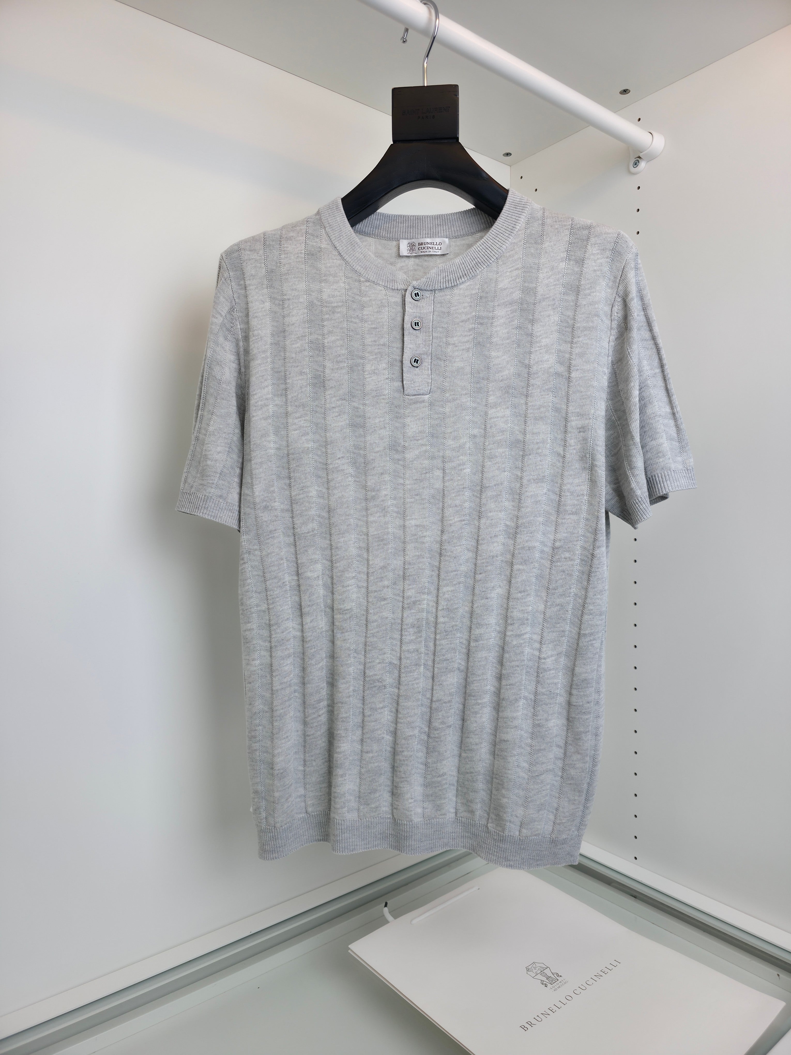 Grey and Cream white Polo