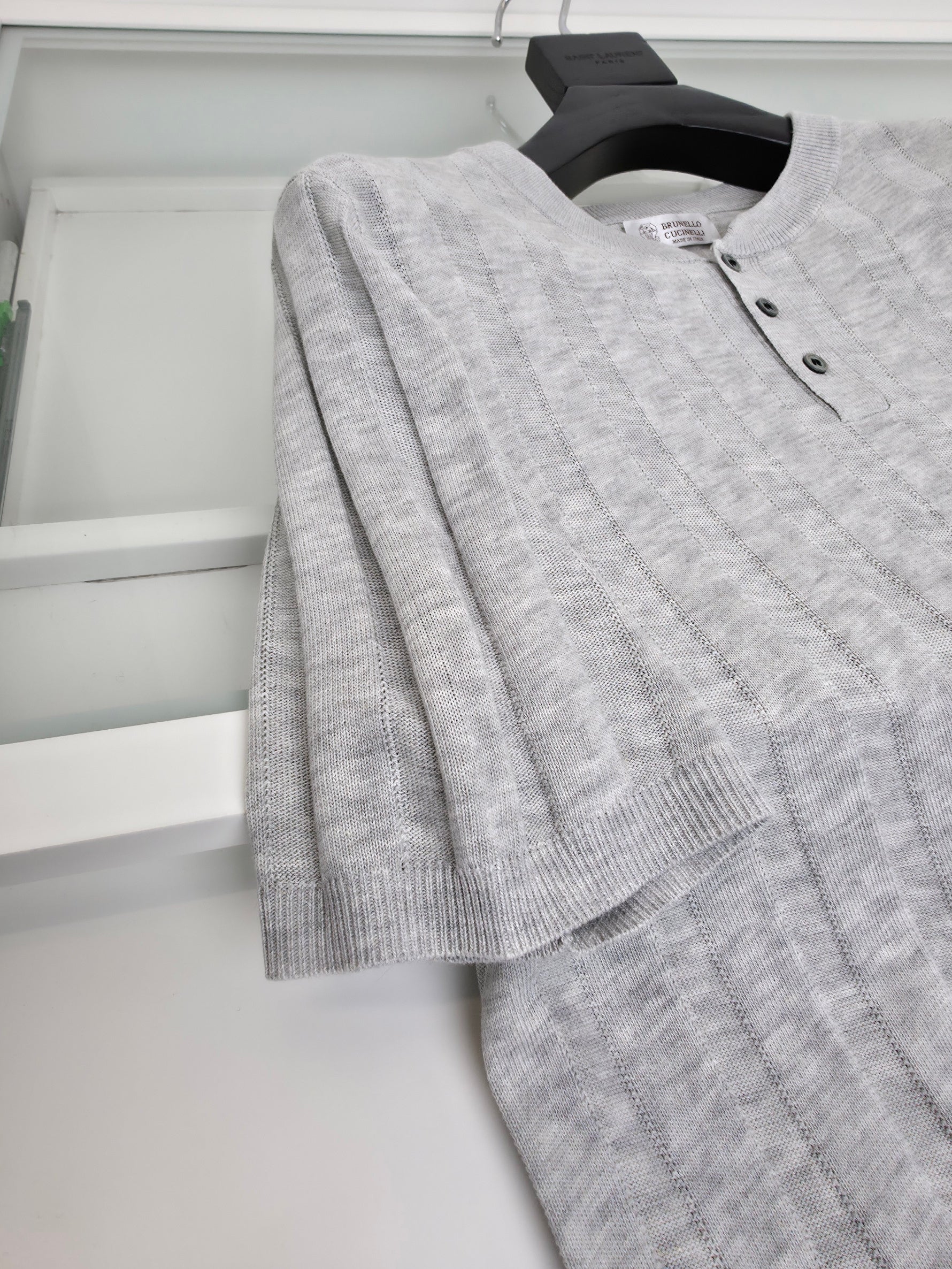 Grey and Cream white Polo