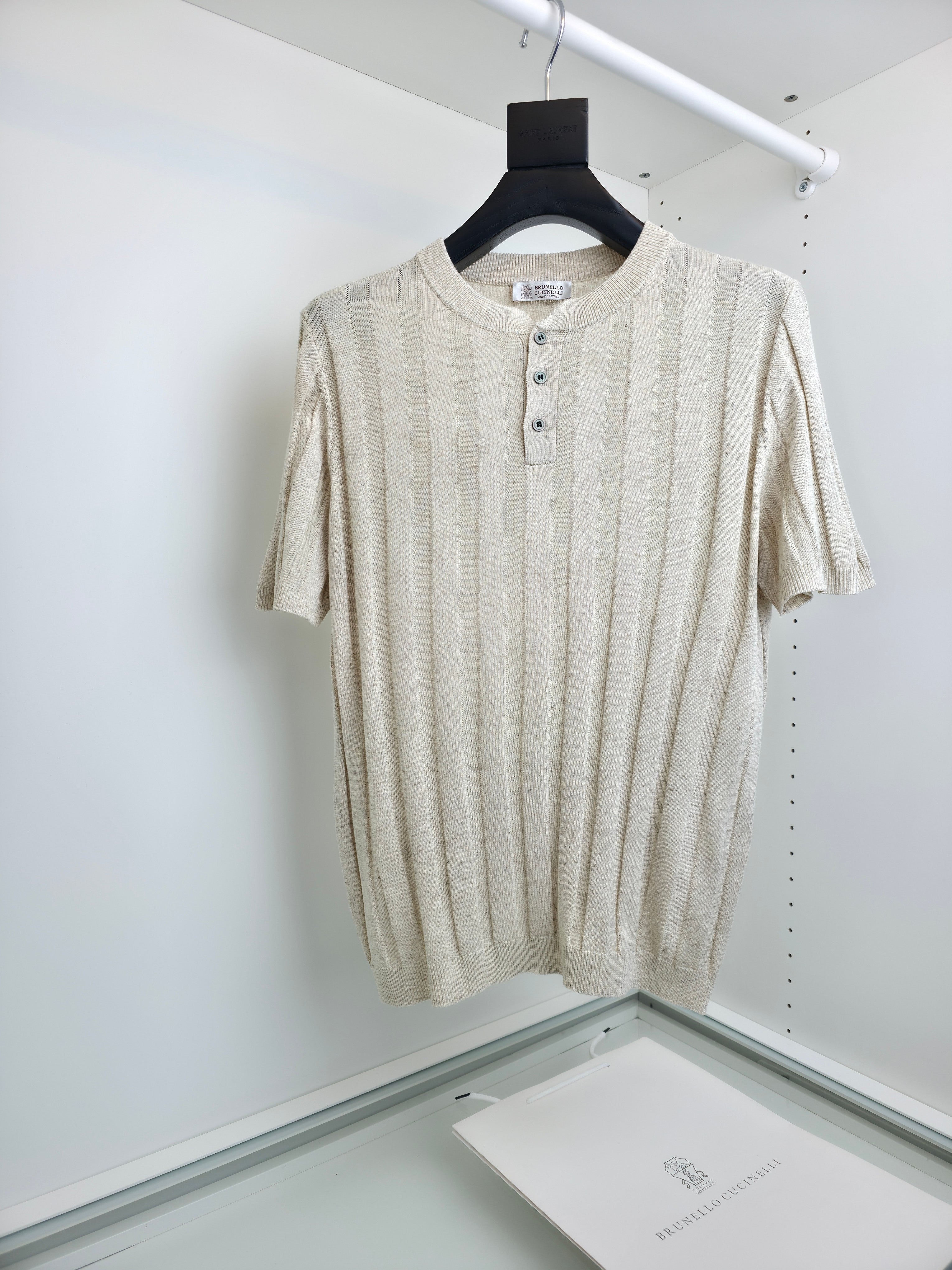 Grey and Cream white Polo