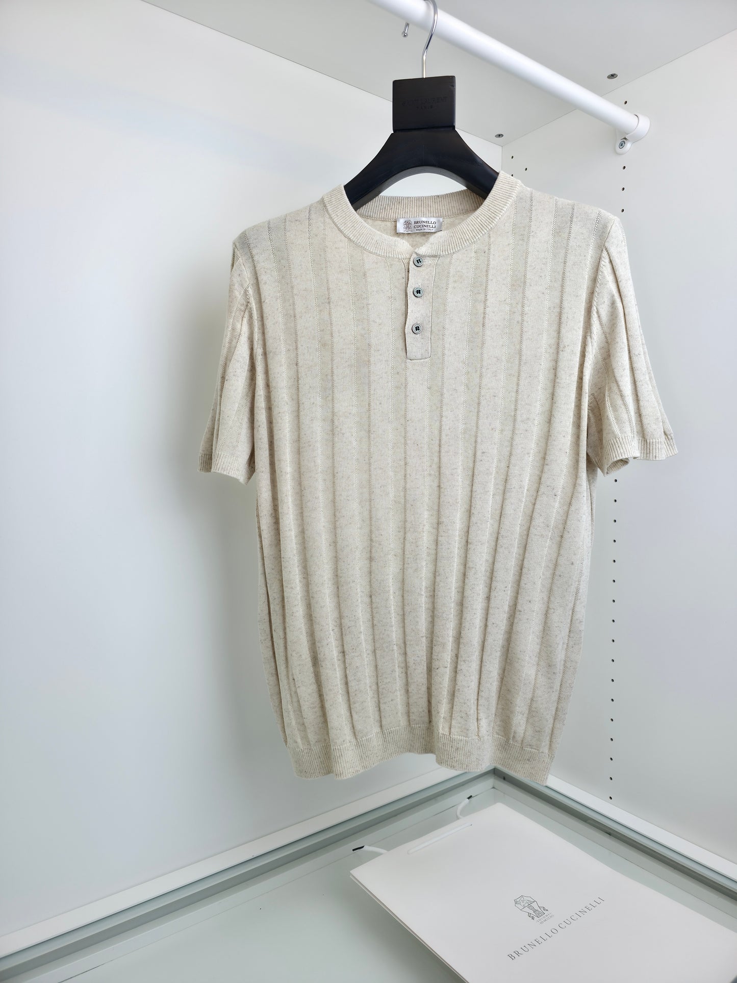 Grey and Cream white Polo