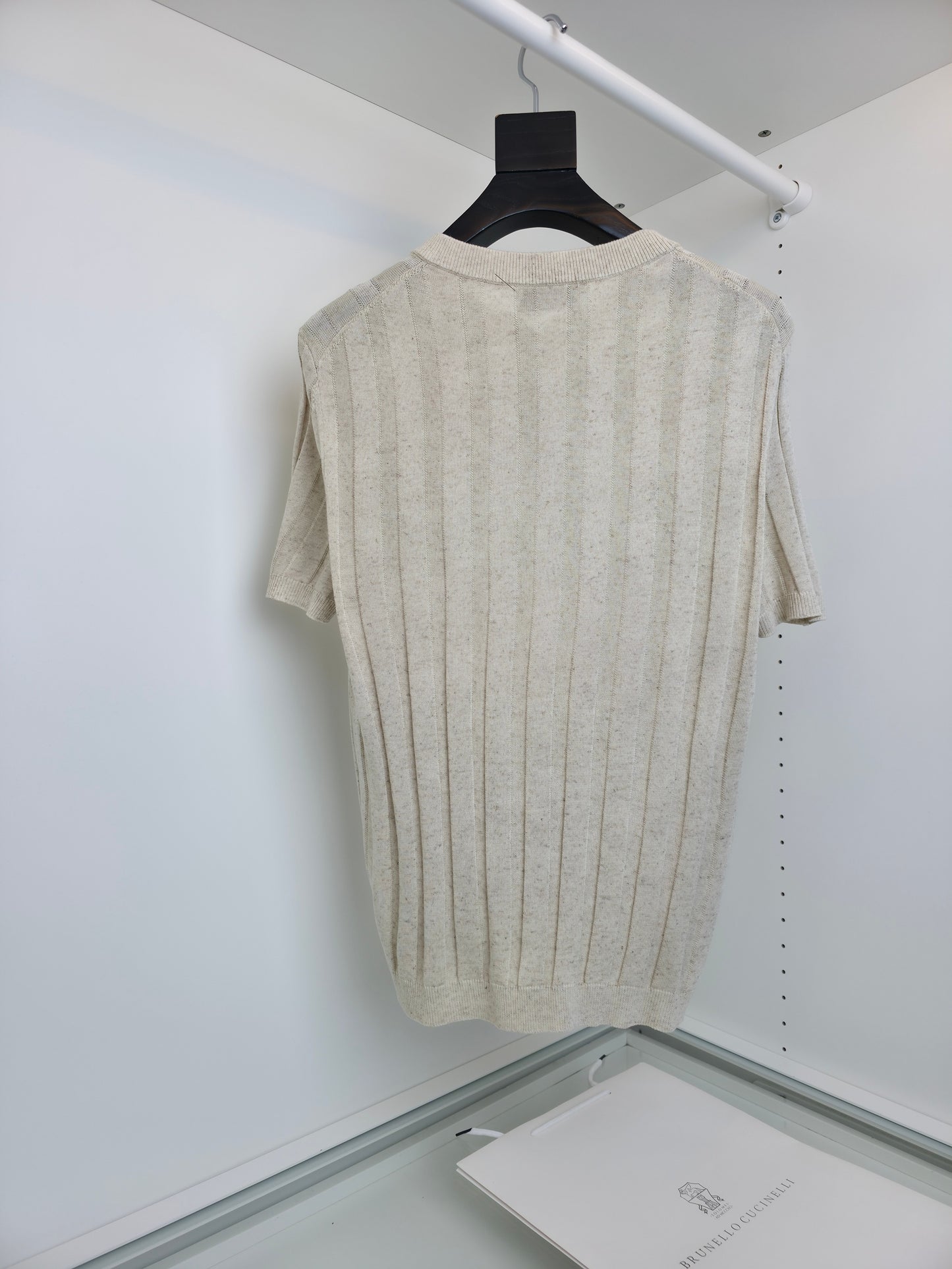 Grey and Cream white Polo