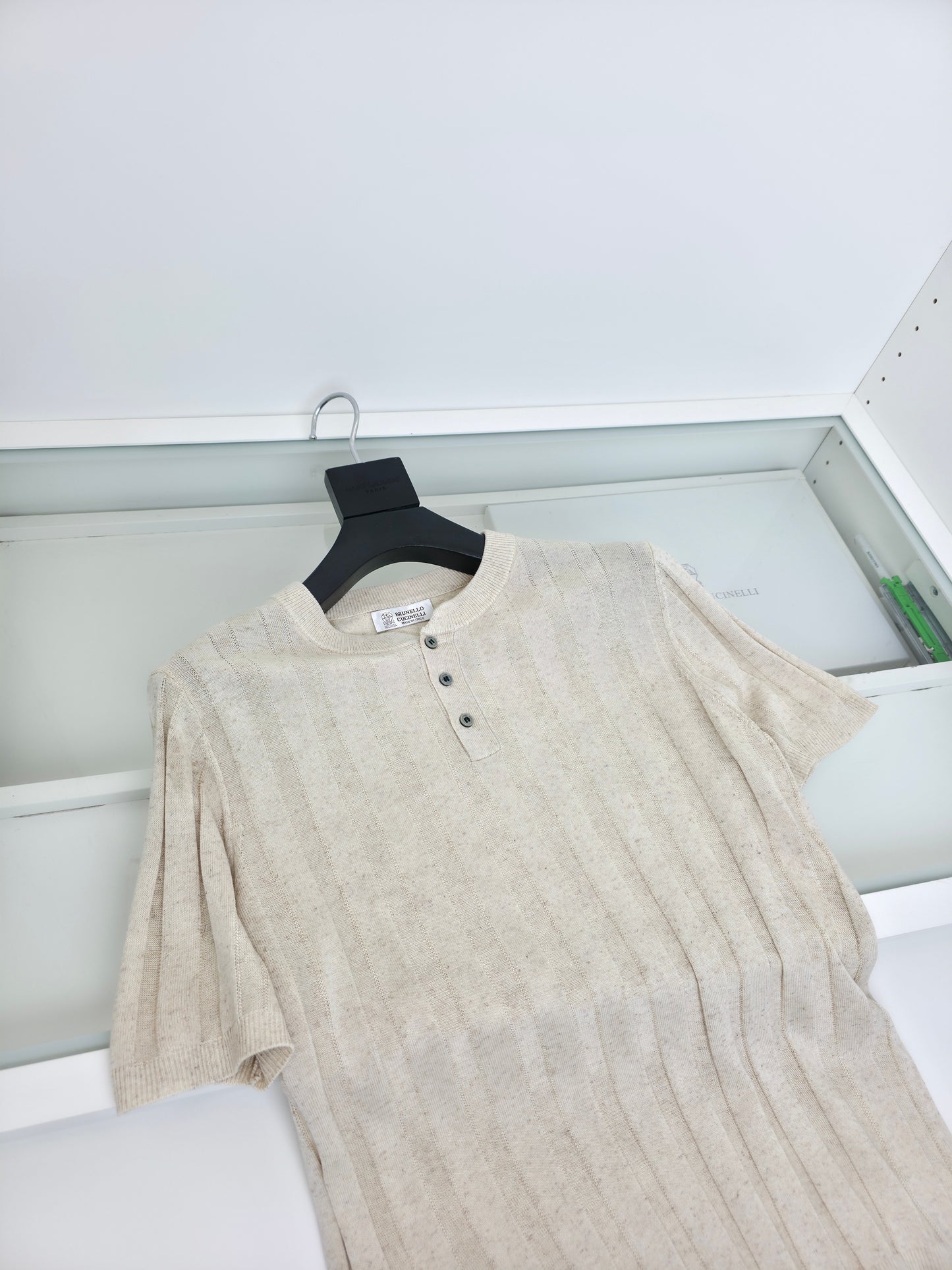 Grey and Cream white Polo