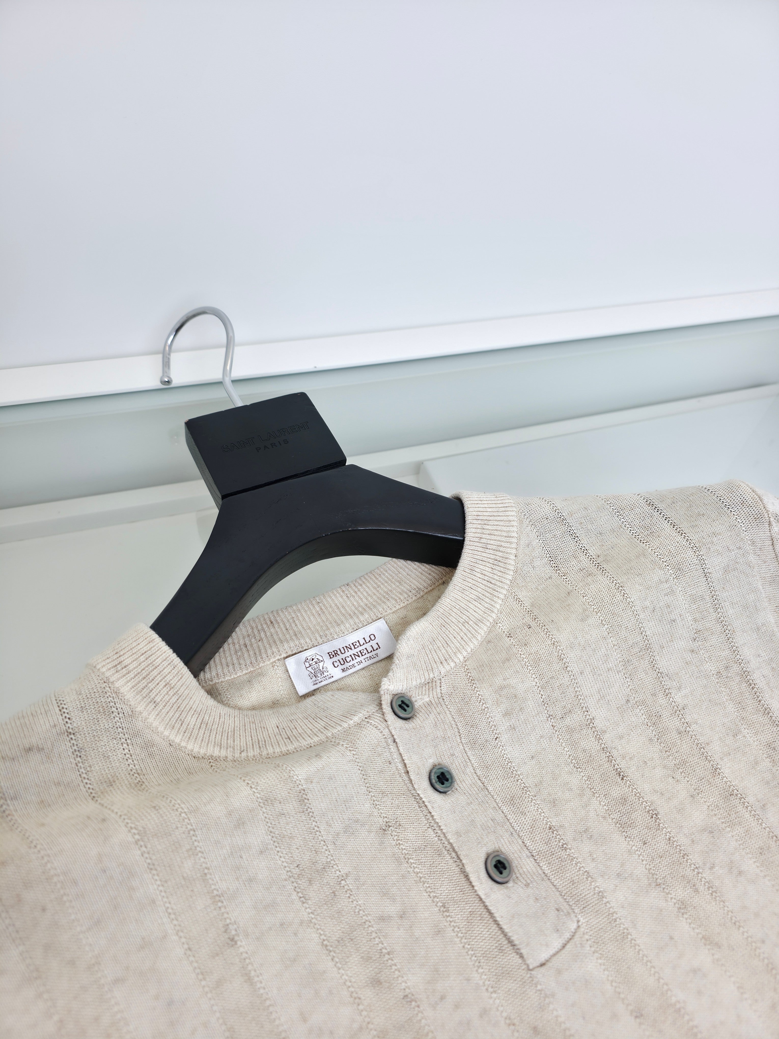 Grey and Cream white Polo