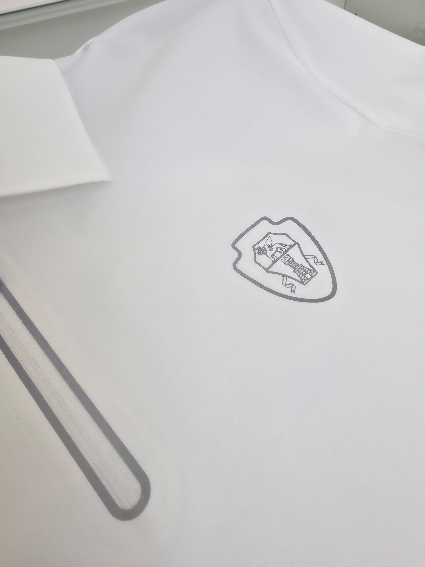 Black and White Polo - FashionHype.xyz